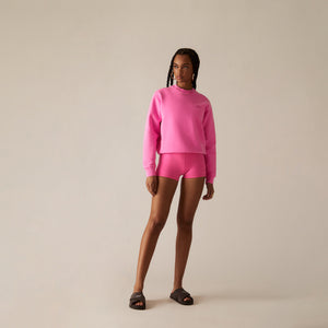 Kith Women Asher Crewneck - Ultra Pink