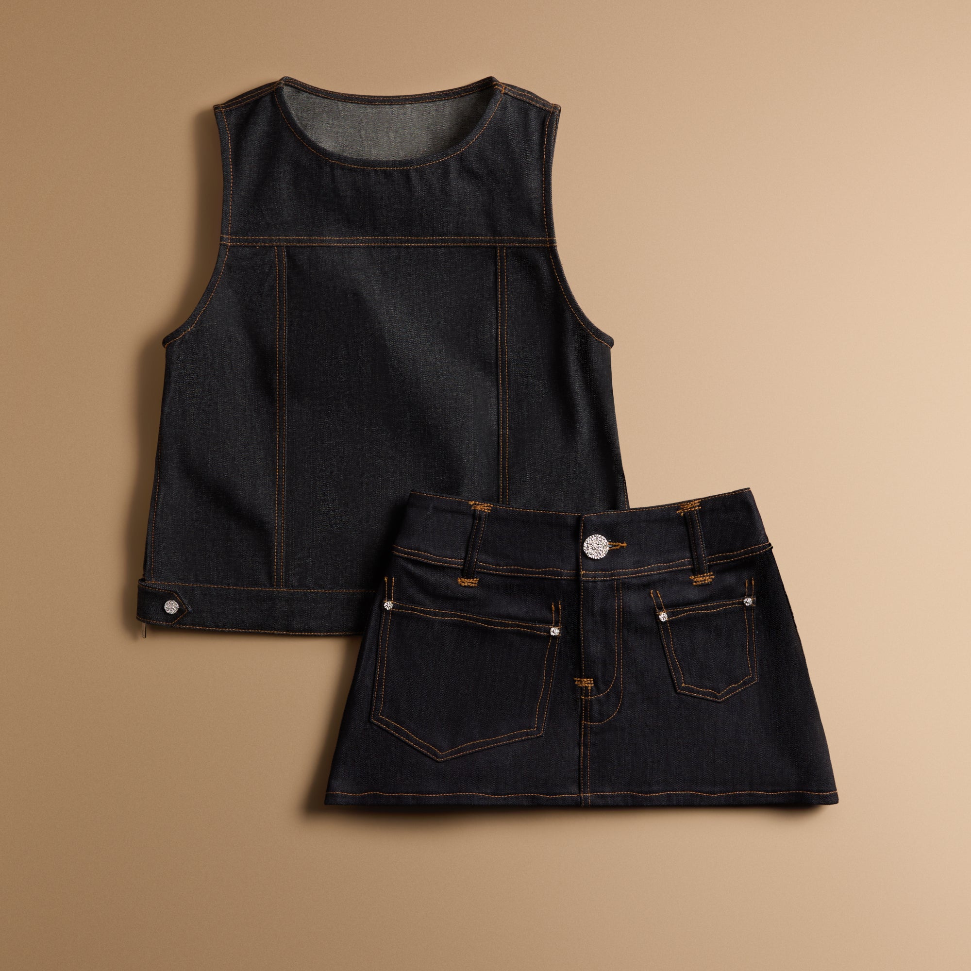 Coperni Asymmetric Flower Mini Dress - Blue – Kith