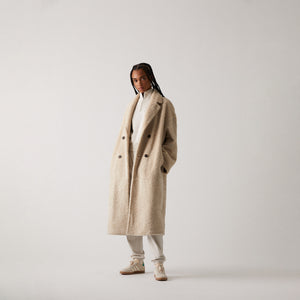 Double-Breasted Shearling Coat - Ready to Wear