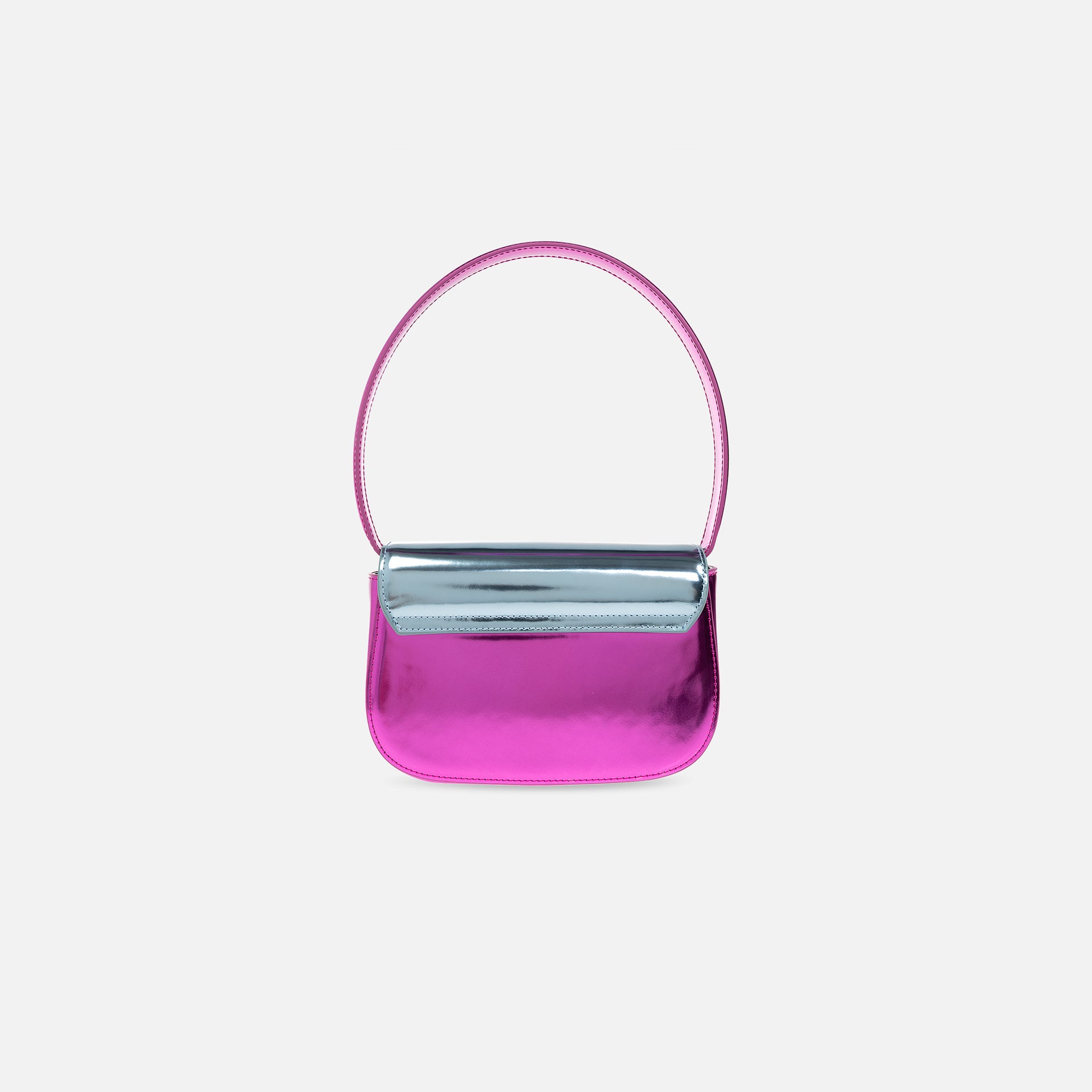Diesel 1DR Bag in Mirror Leather - Red Mix
