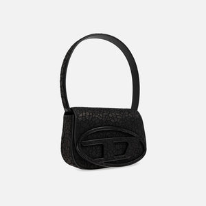 Diesel 1 DR Cracked Leather Bag - Black