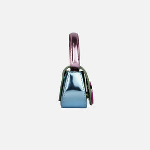 Diesel 1DR XS Bag in Mirror Leather - Pink Mix