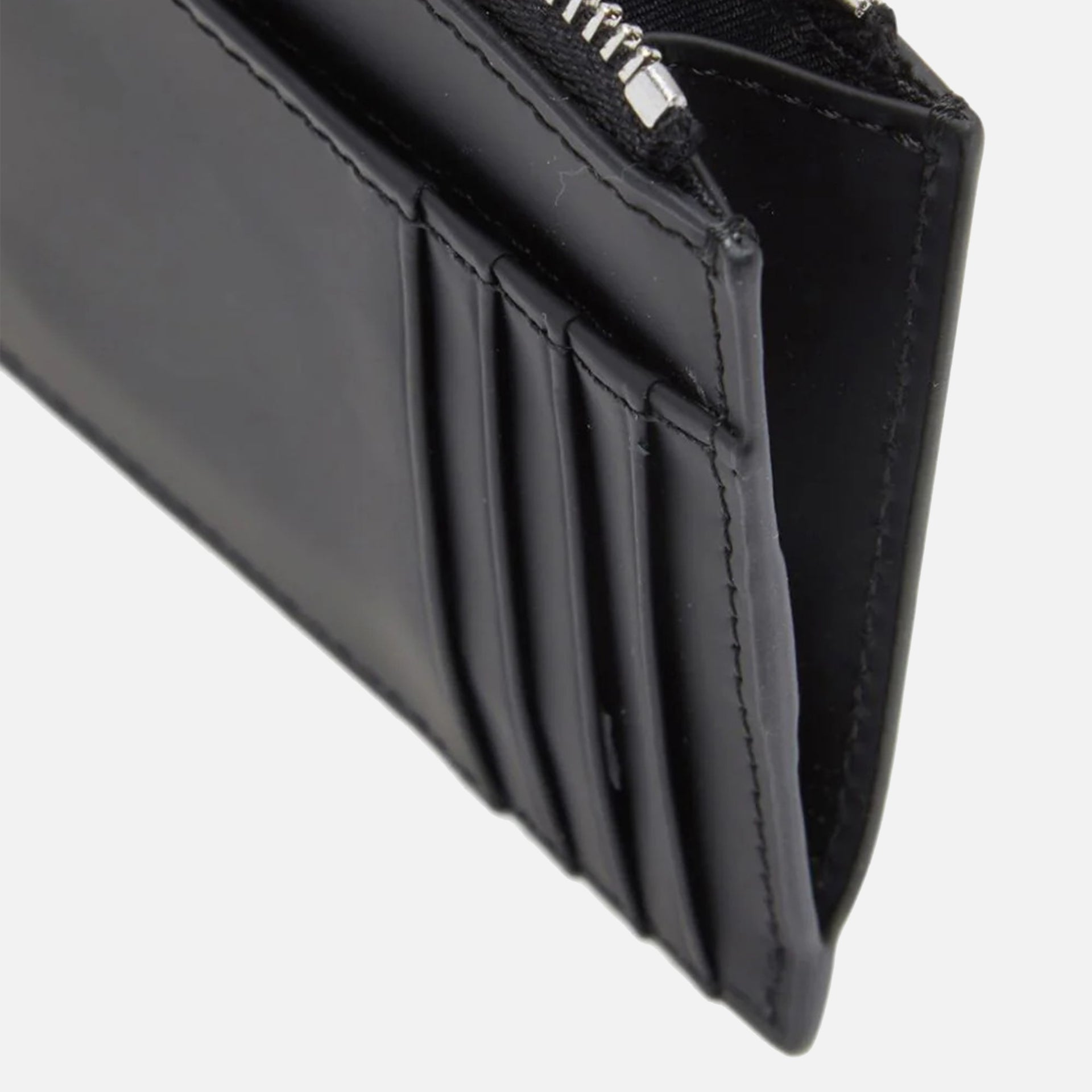 Diesel 1DR Card Coin Holder - Matte Black