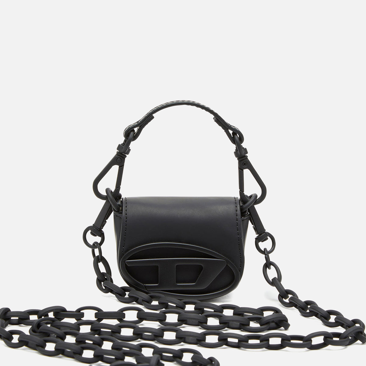 Diesel 1DR XXS Chain Bag - Matte Black