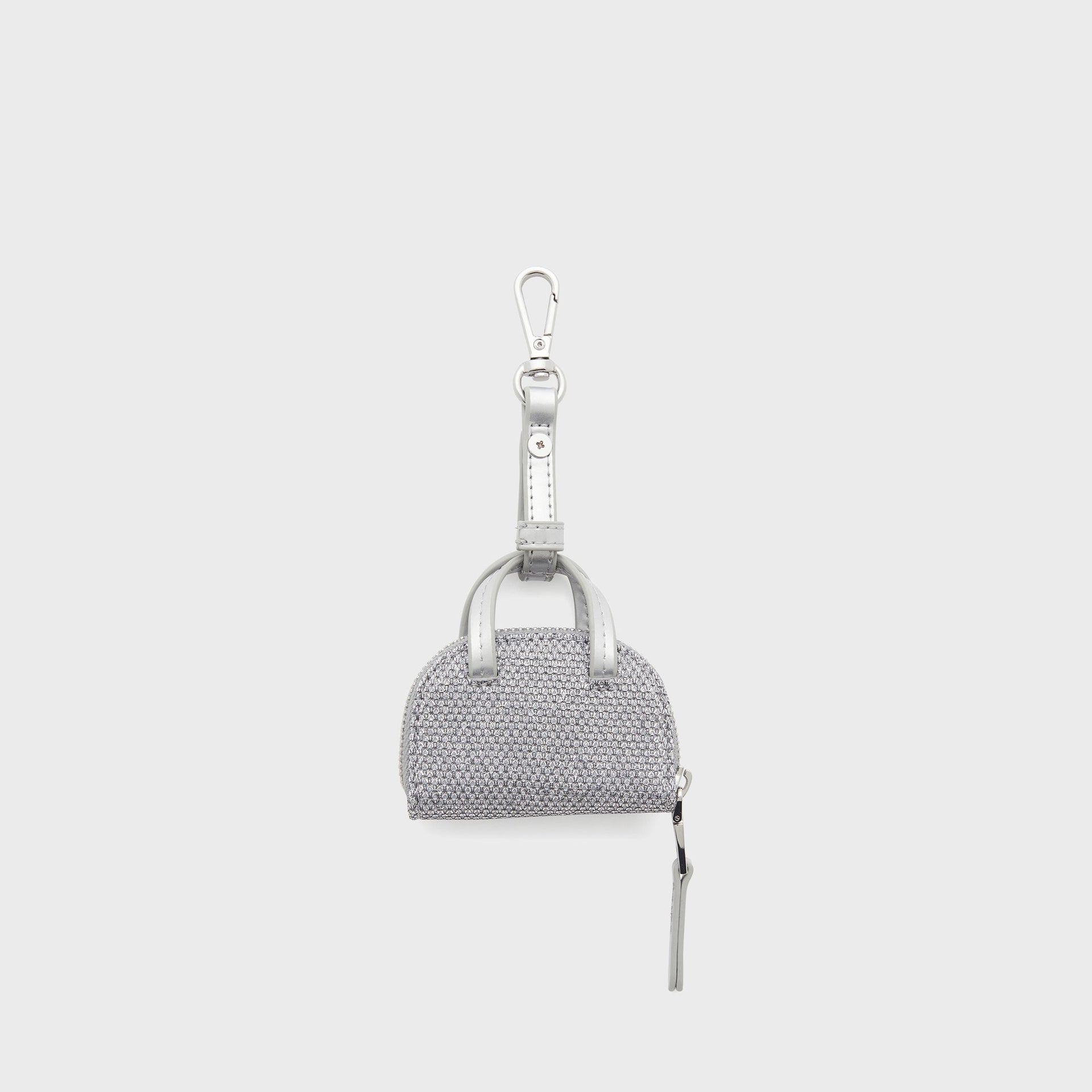 Diesel 1DR Dome Charms Wallet - Silver Crystal