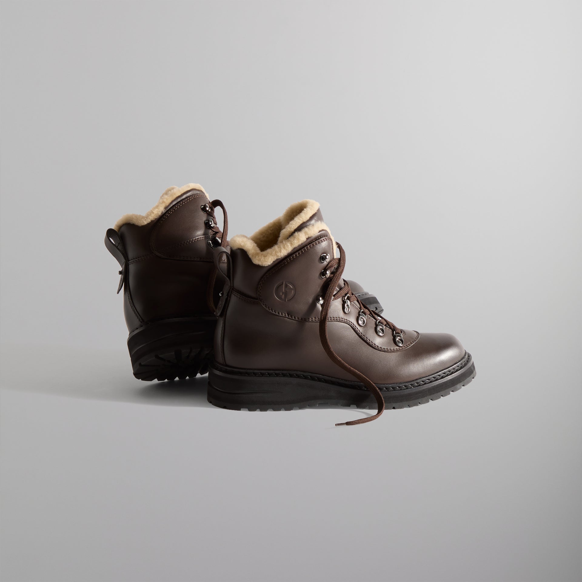 Kith & Giorgio Armani Hiker Boot - Brown