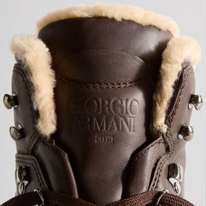 Kith & Giorgio Armani Hiker Boot - Brown