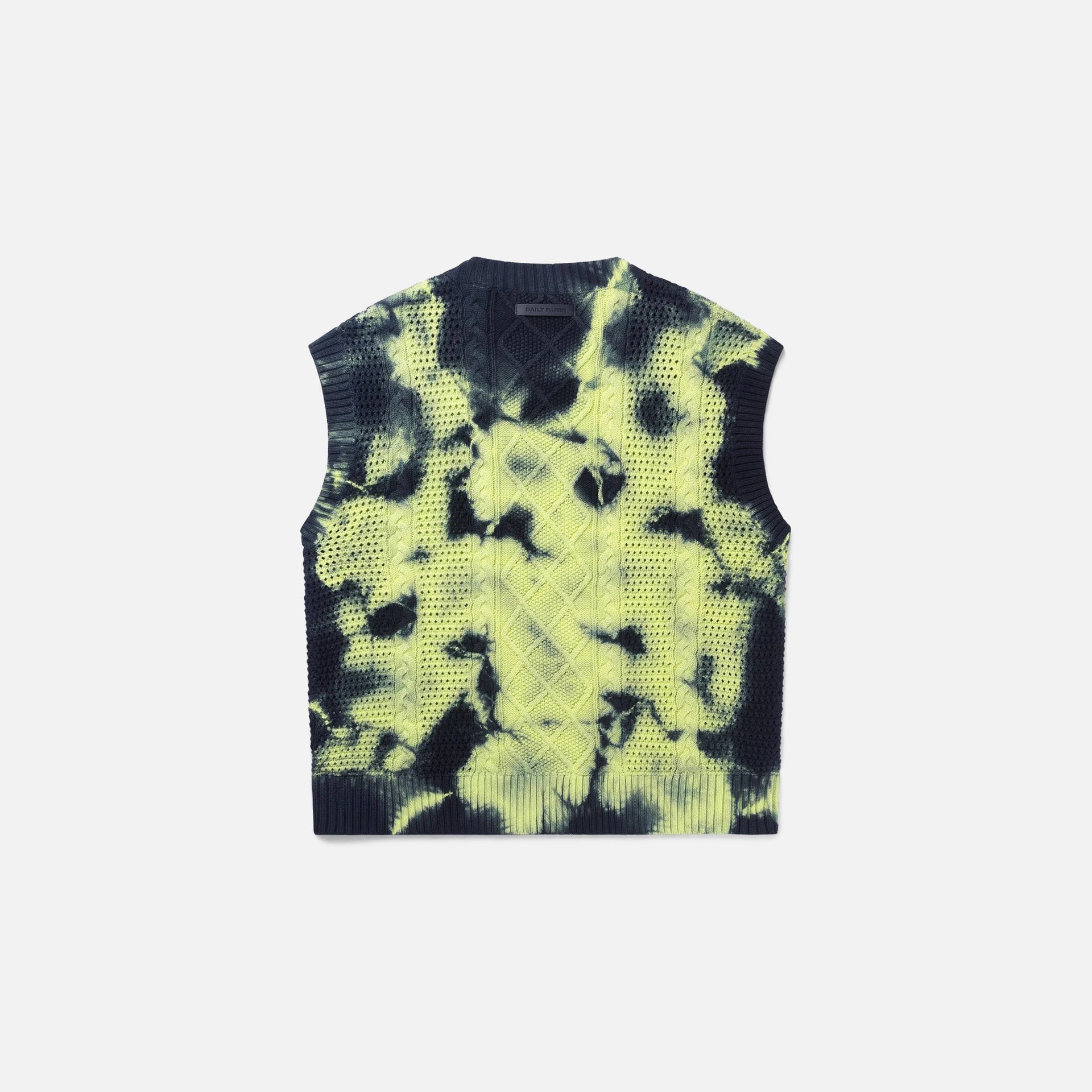 Daily Paper Xois Crochet Vest - Daiquiri Green