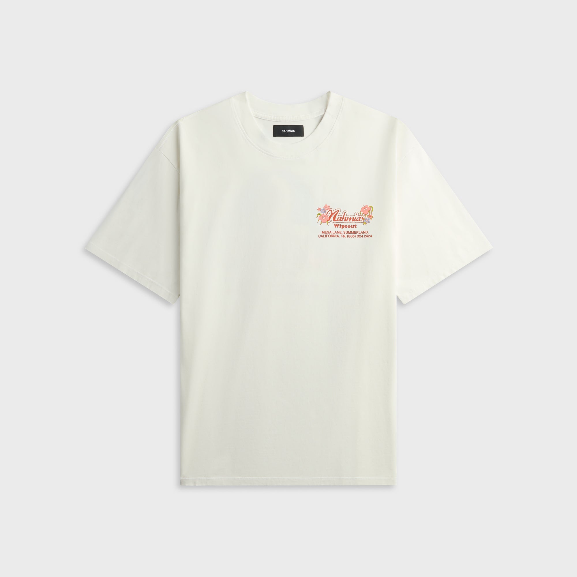NAHMIAS Wipeout Surf Shop Boxy Tee - White – Kith