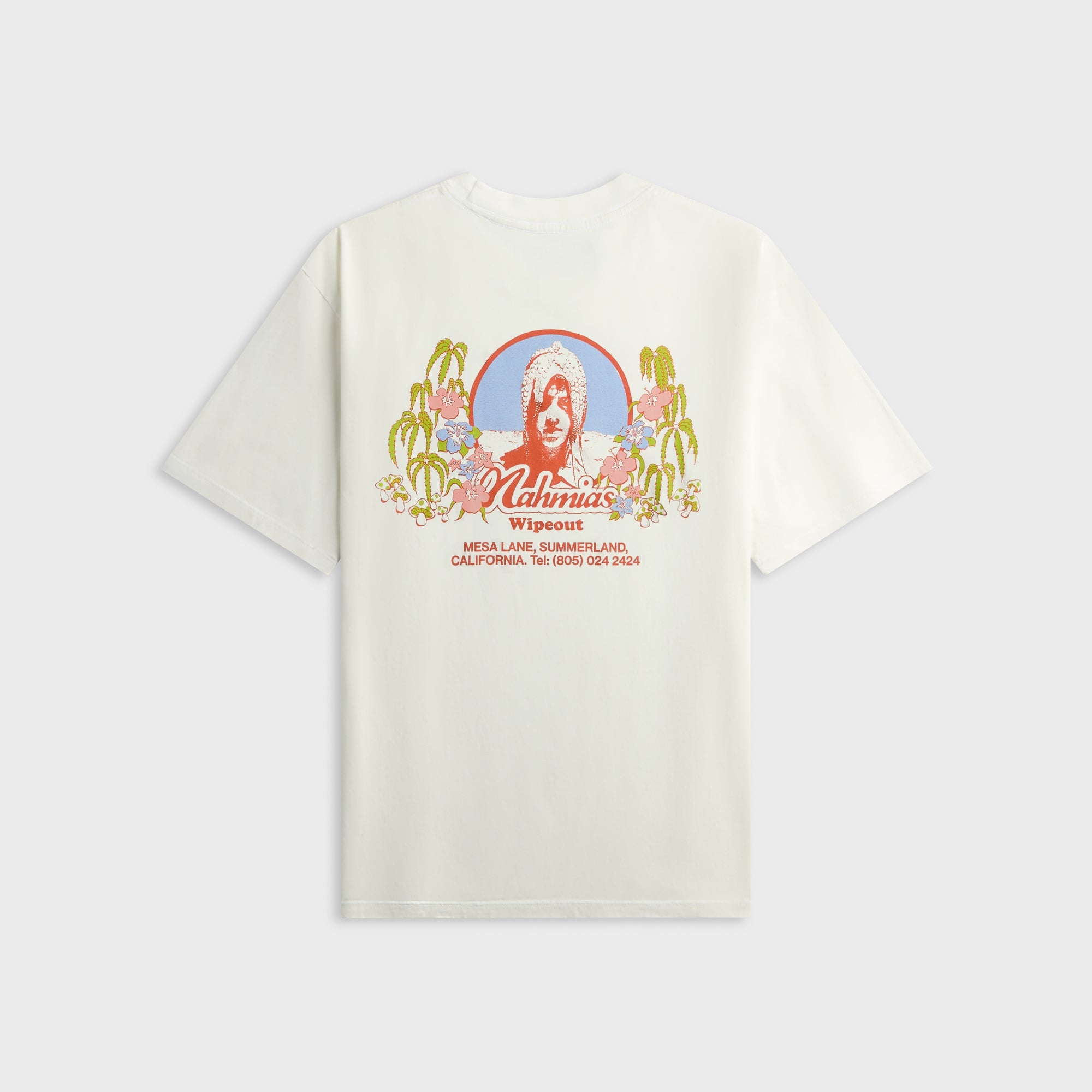 NAHMIAS Wipeout Surf Shop Boxy Tee - White – Kith