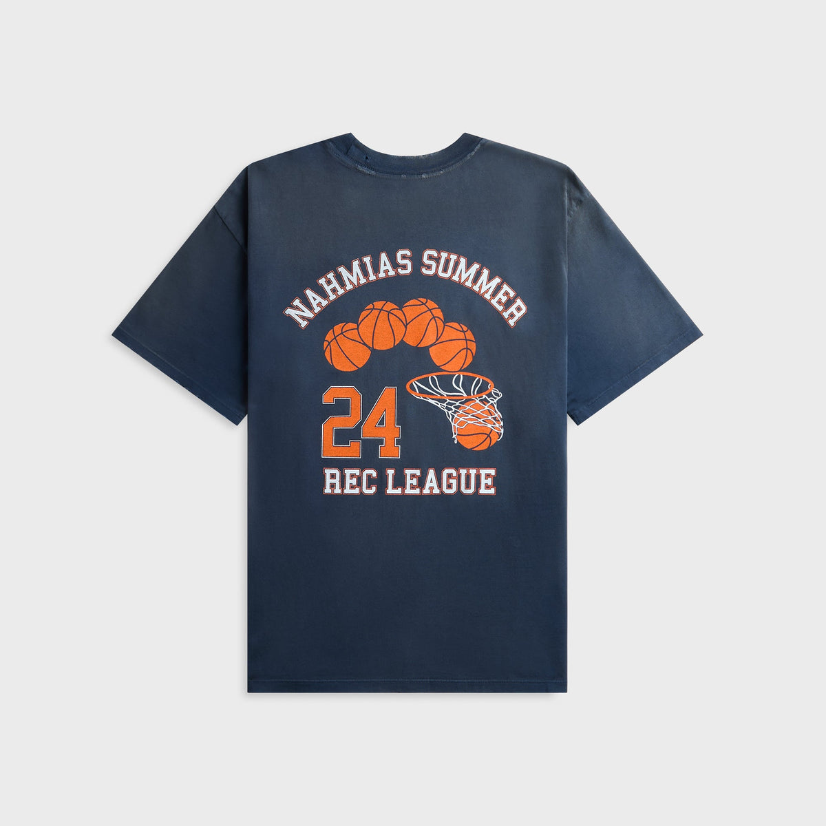 NAHMIAS Rec League Boxy Tee - Navy