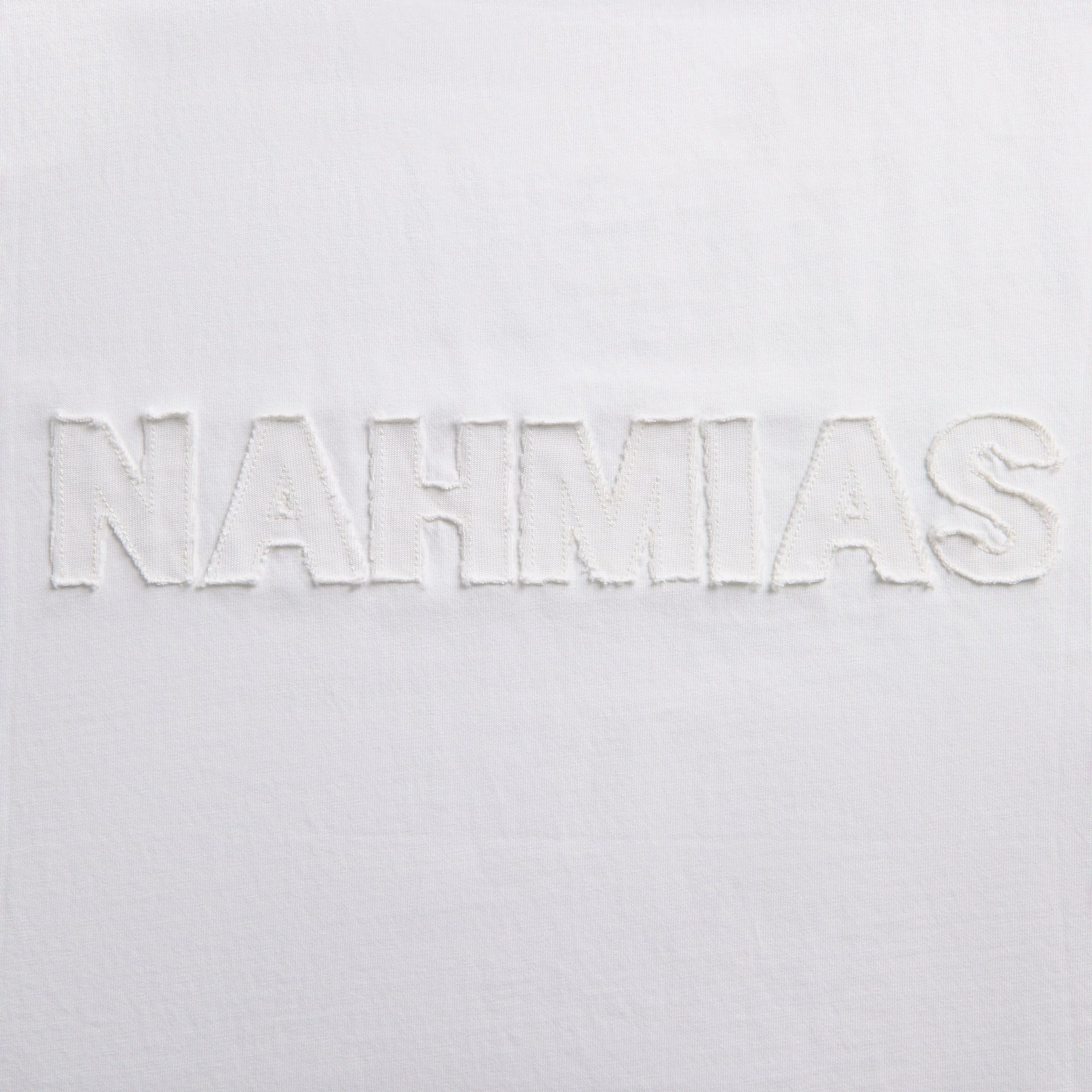 NAHMIAS Boat Tours Boxy Tee - White