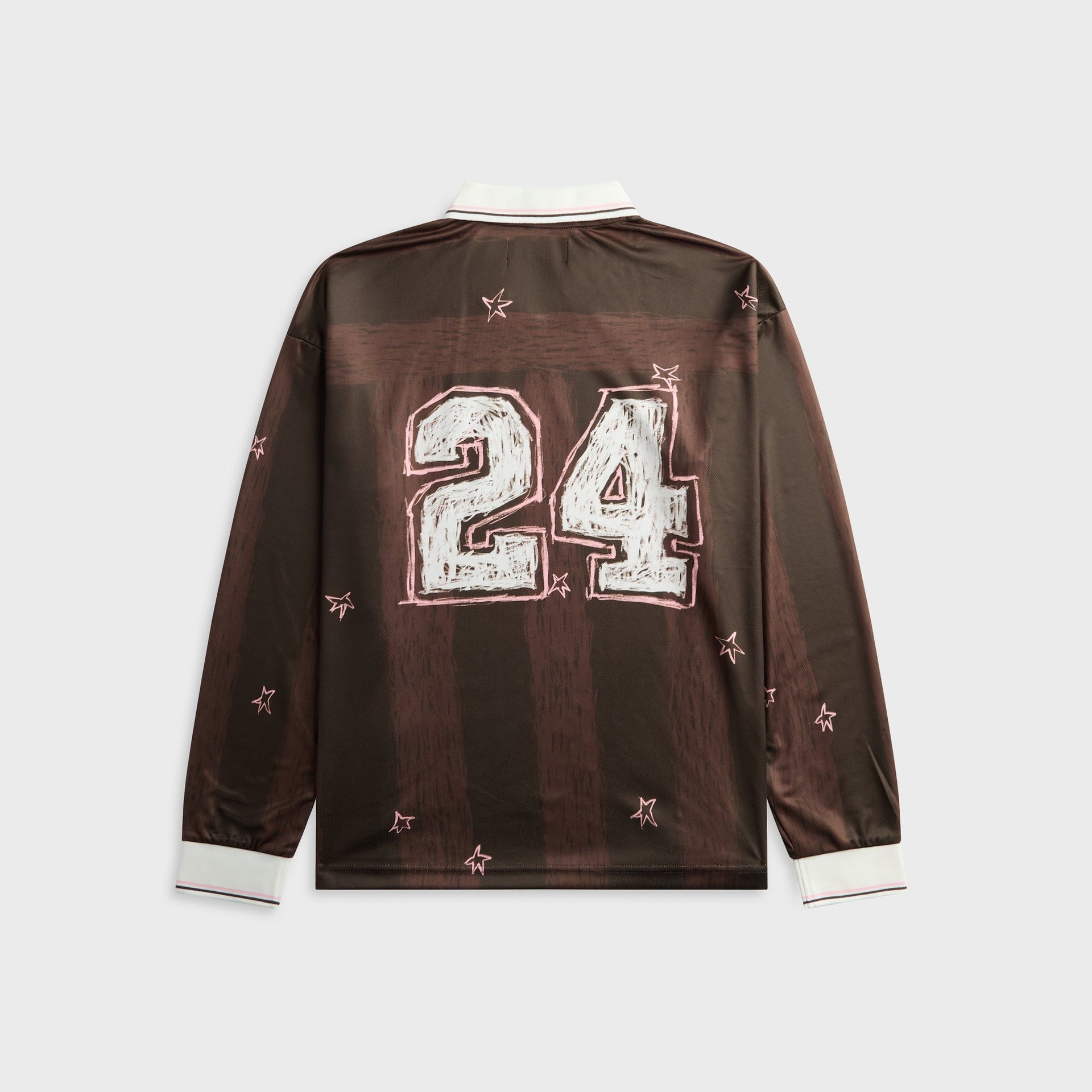 NAHMIAS Scribble Printed Jersey Tee - Brown