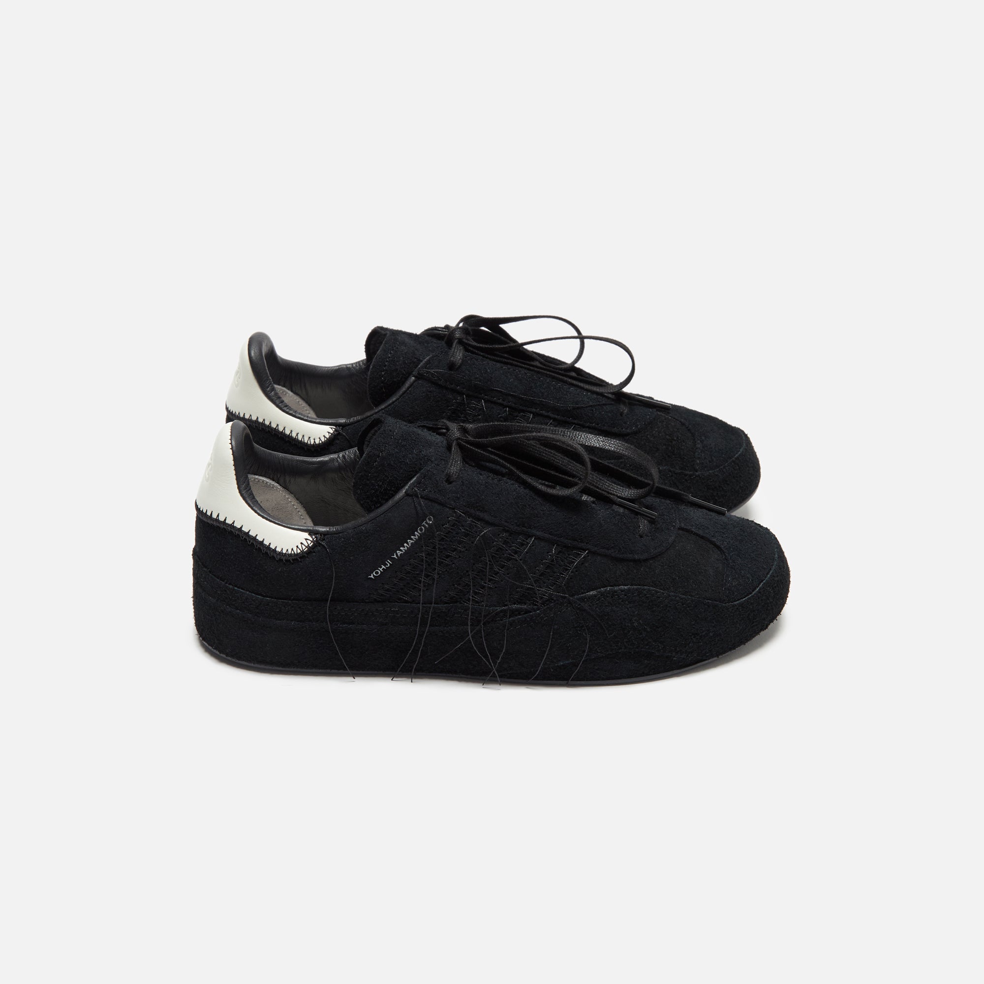Y-3 Gazelle - Black / Black / Black – Kith