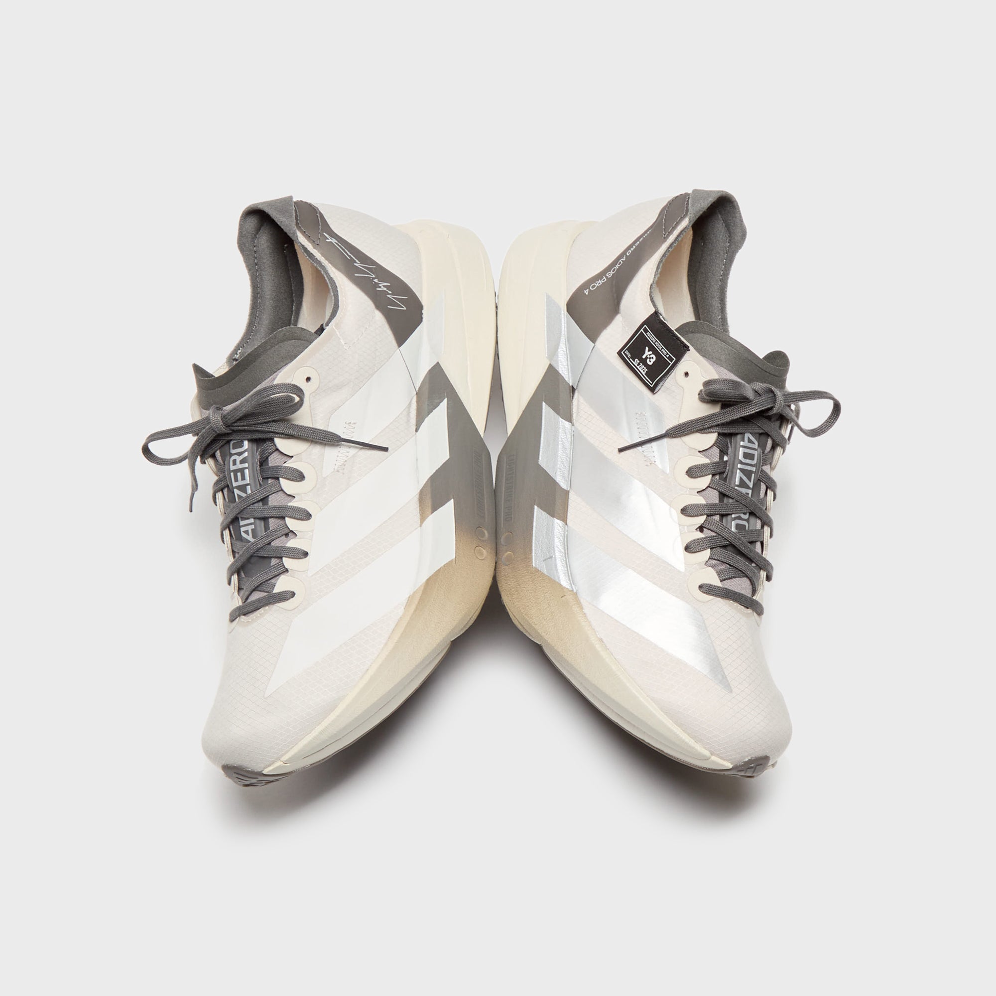 ■Y-3■ Y3 Adios Pro 4 Alumina Silver JS3154 Y-3 Adios Pro 4 - Alumina / Cinder – Kith