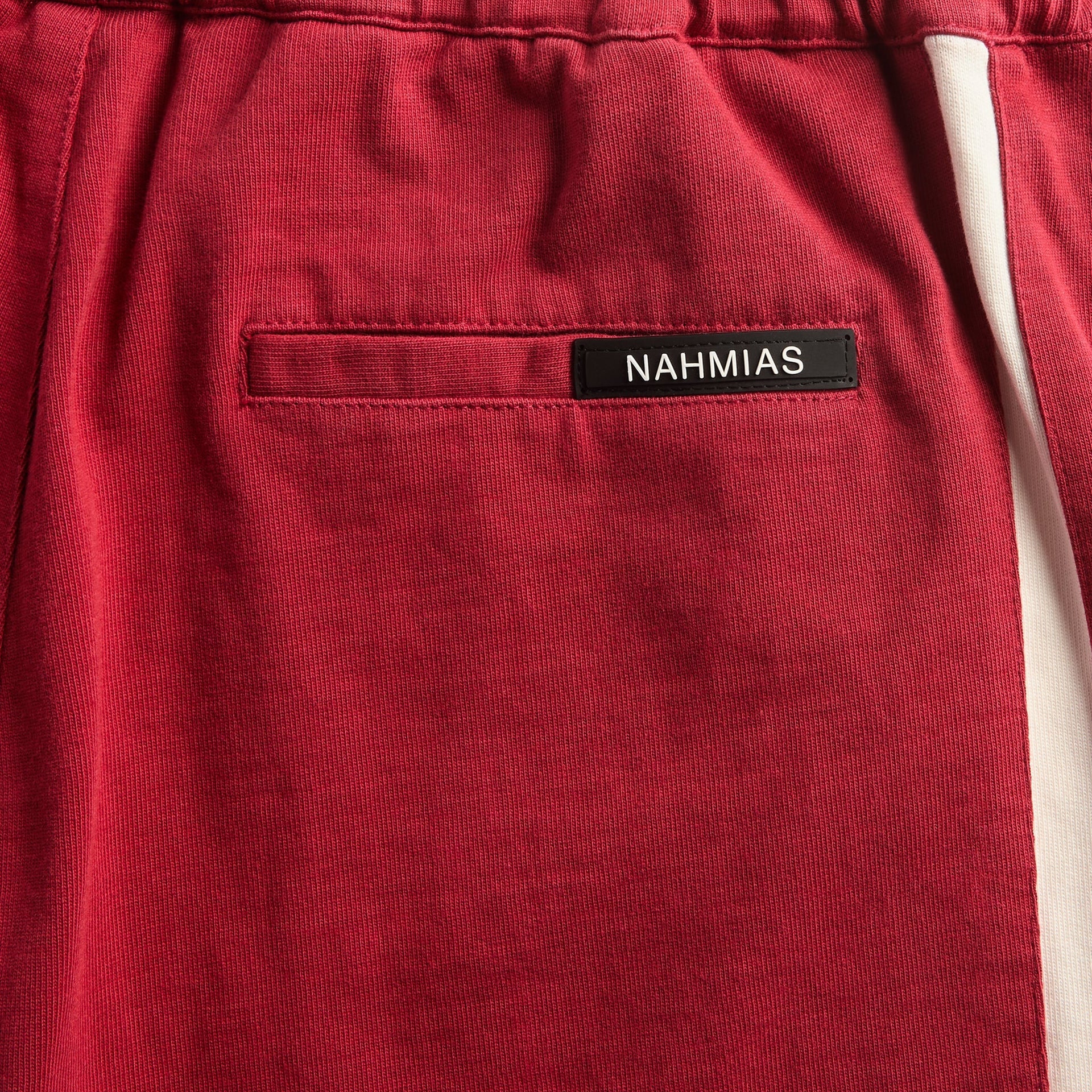 NAHMIAS Novelty Track Pant - Ruby