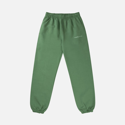 Ninety Percent Loopback Organic Cotton-Jersey Drawstring Sweatpants - Men - Green Sweats - XXL