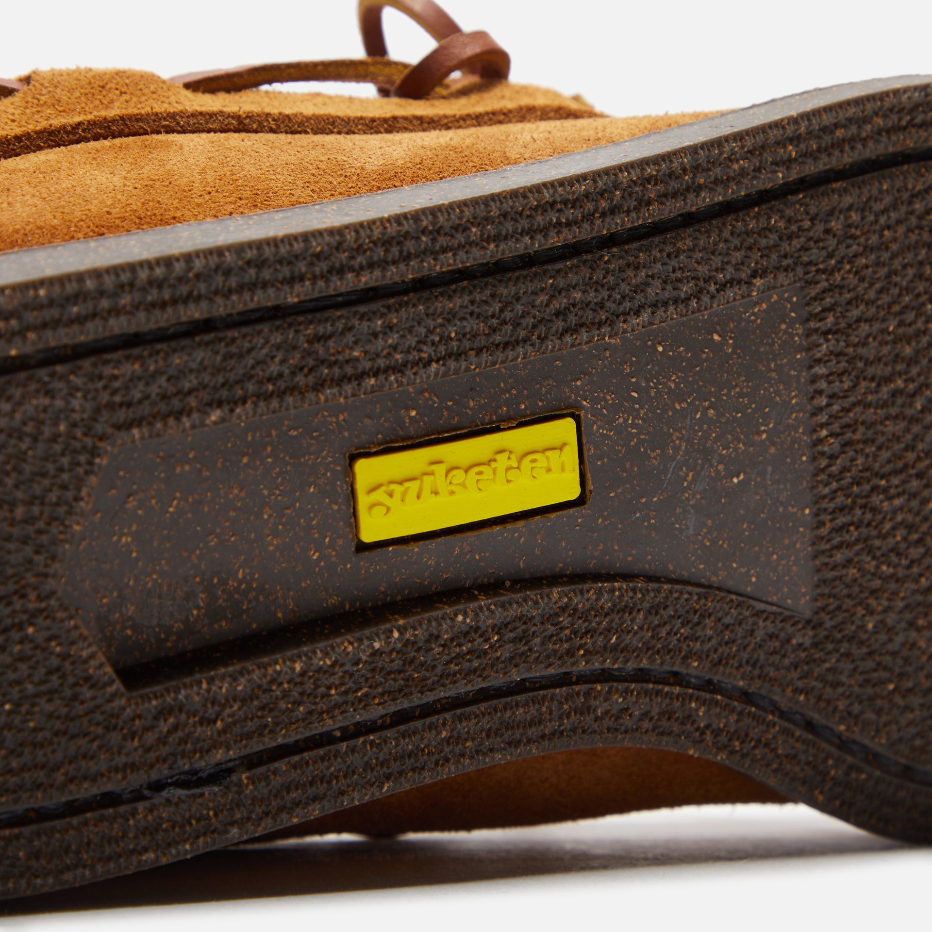 Yuketen Canoe Moc with Camp Sole - Brown