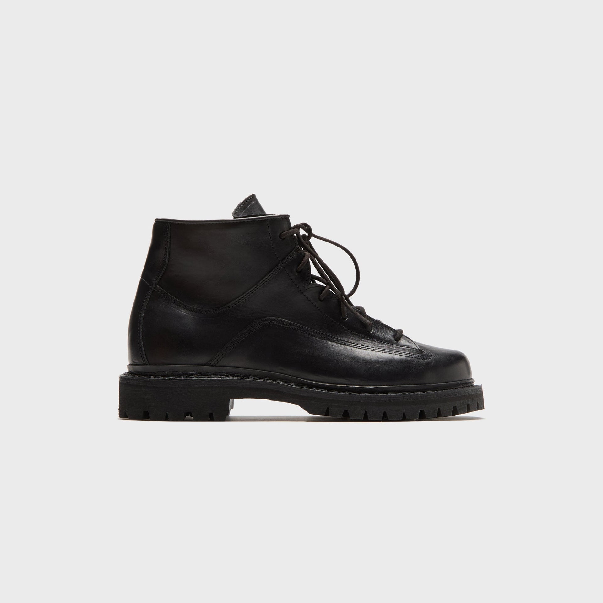 Yuketen Italian Combat Boots - Black