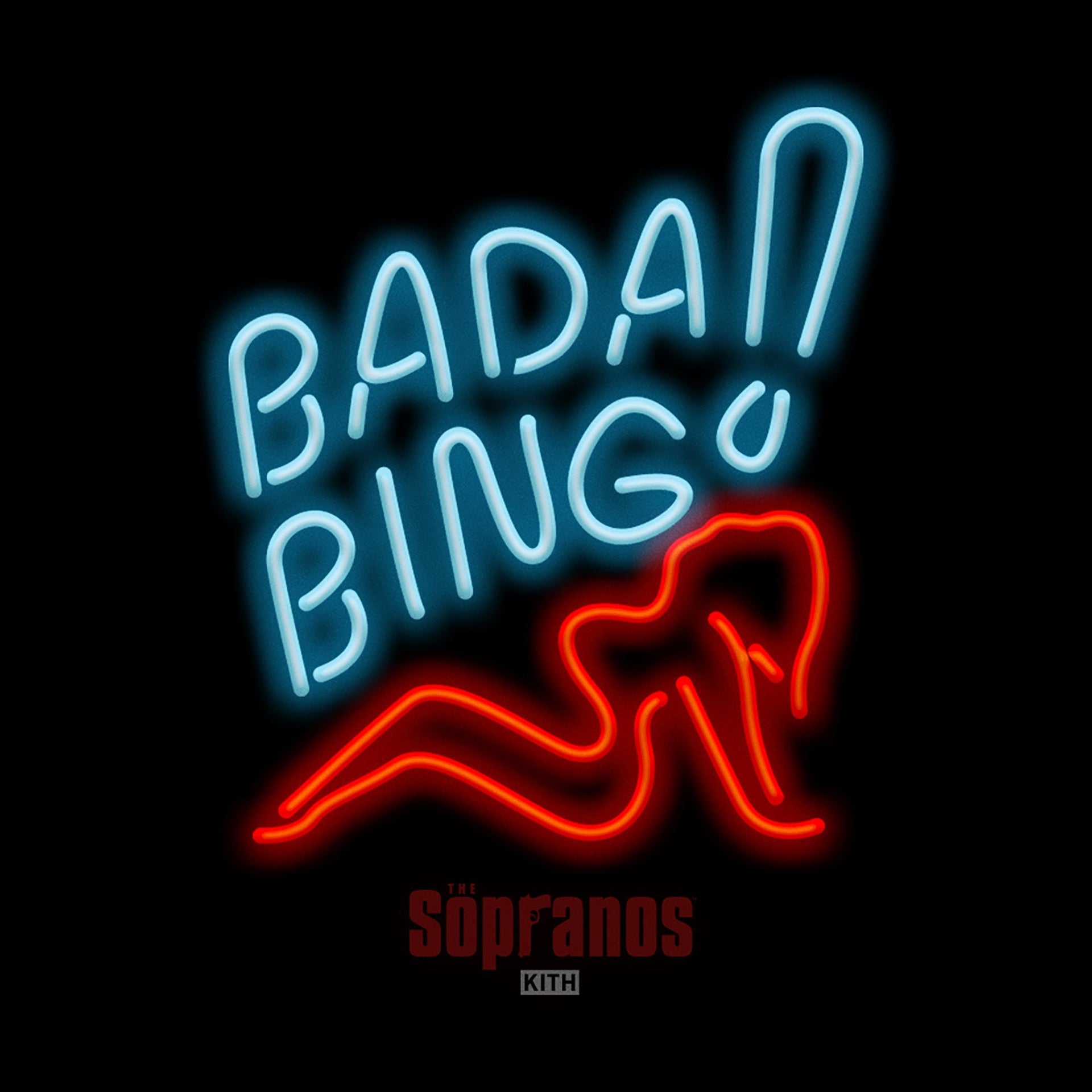 Kith & Yellowpop for The Sopranos Bada Bing Neon Sign - Multi - PH