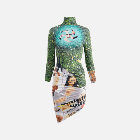 Maisie Wilen Orbit City Dress - Meadow