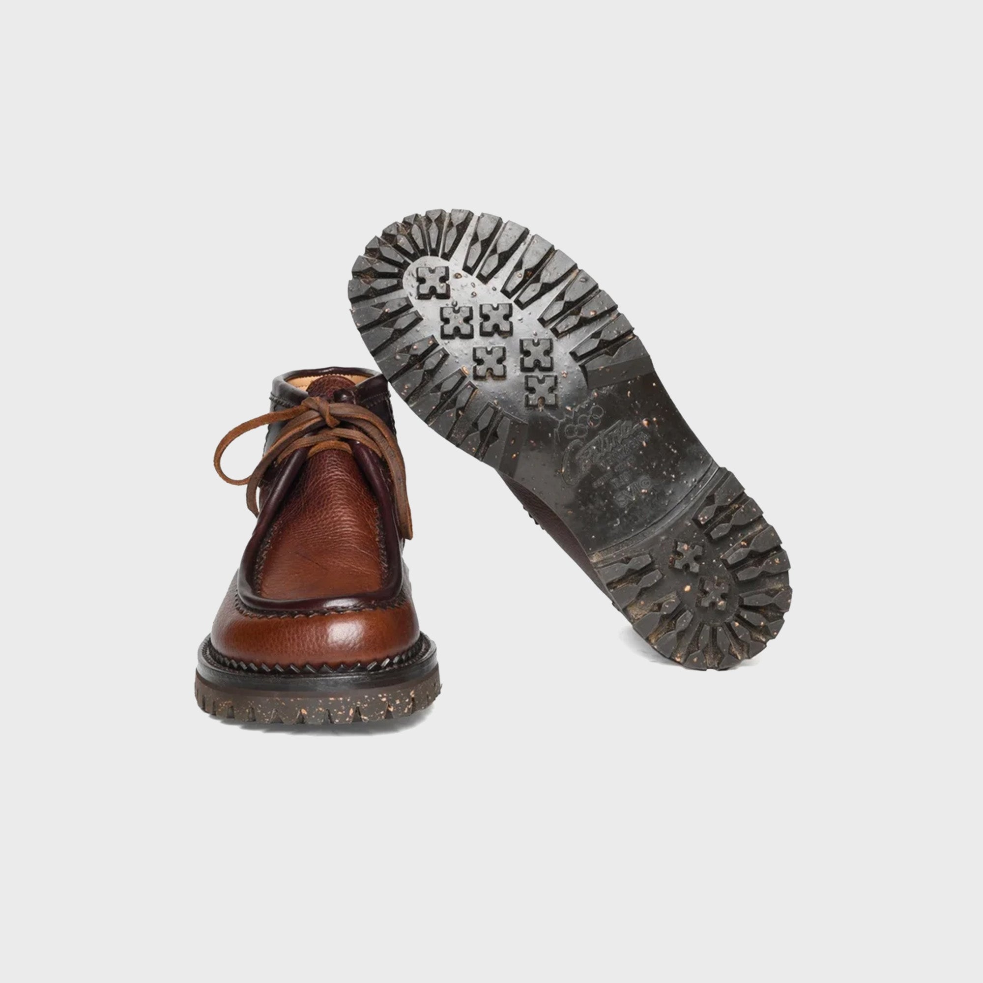 希少 USA製 YUKETEN デッキシューズ ウエスタンモック ダークブラウン 希少 USA製 YUKETEN デッキシューズ ウエスタンモック ダークブラウン