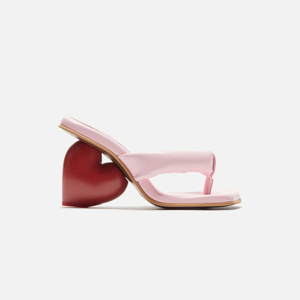 【新品】yumeyume LOVE mule ピンク ハート 36 YUME YUME Pink & Red Love Mules Yume Yume