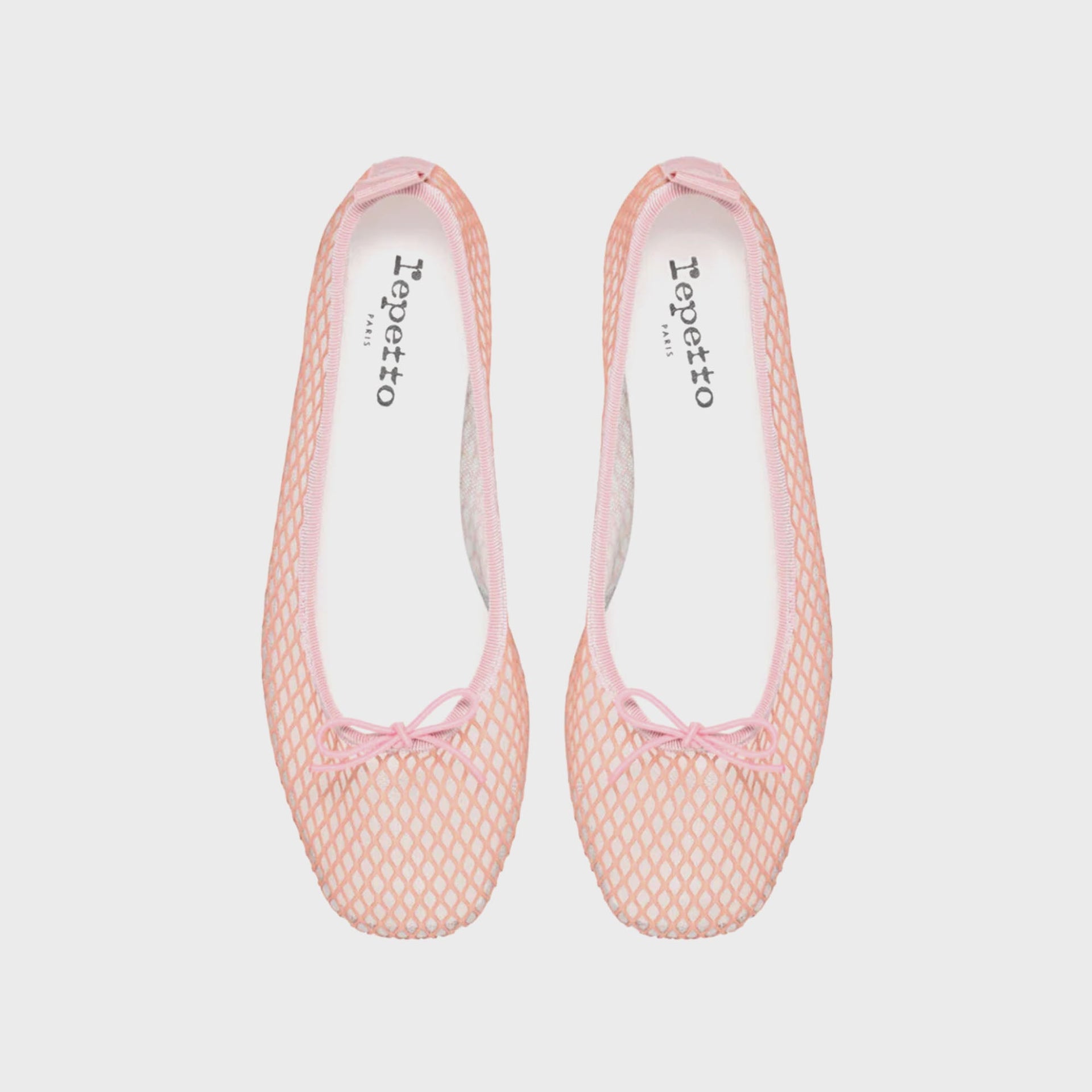 Repetto Garance Mesh Ballet Flat - Deep Pink