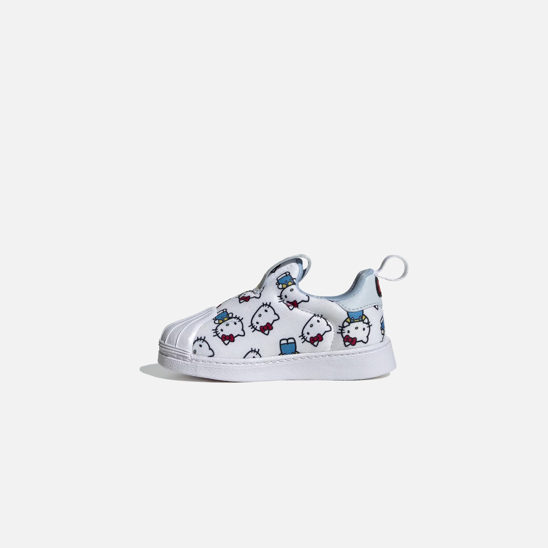 adidas x Hello Kids Kitty Superstar 360 - Cloud White / Halo Blue / Gl Kith adidas x Hello Kids Kitty Superstar 360 - Cloud White / Halo Blue / Gl Kith