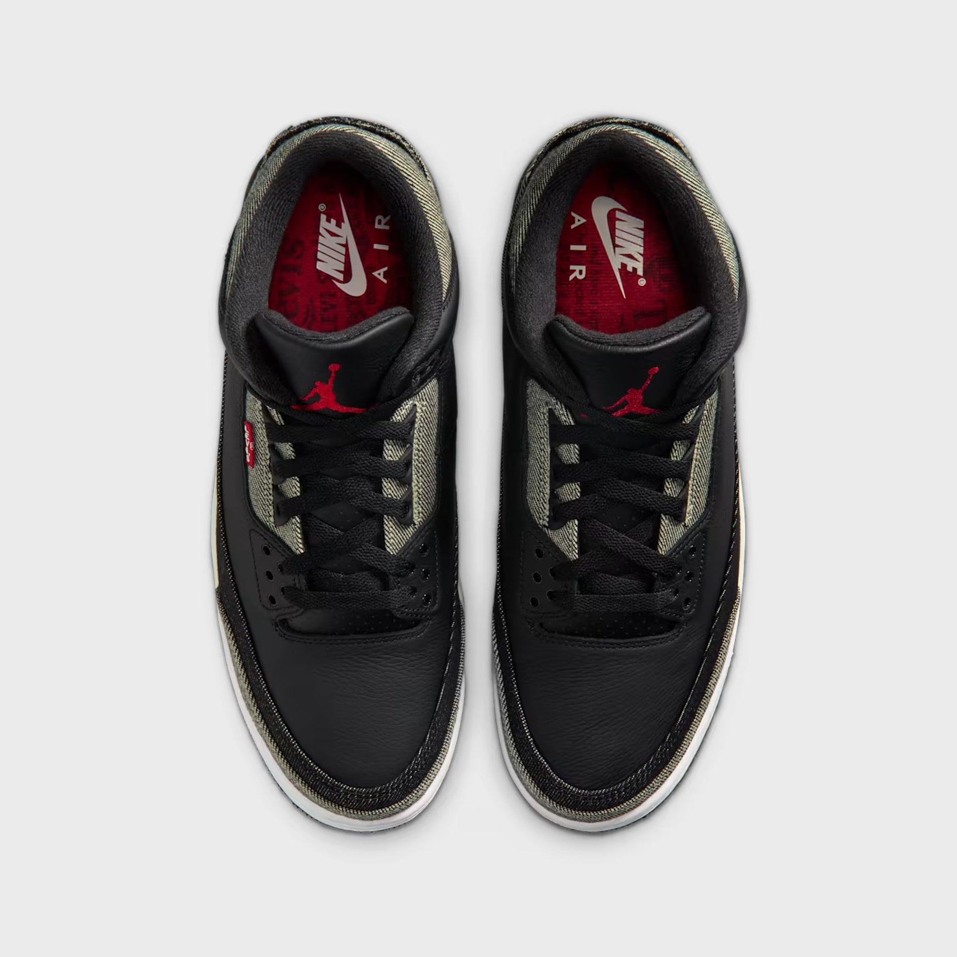 Jordan x Levi's Air Jordan 3 - Denim / Black / Gym Red