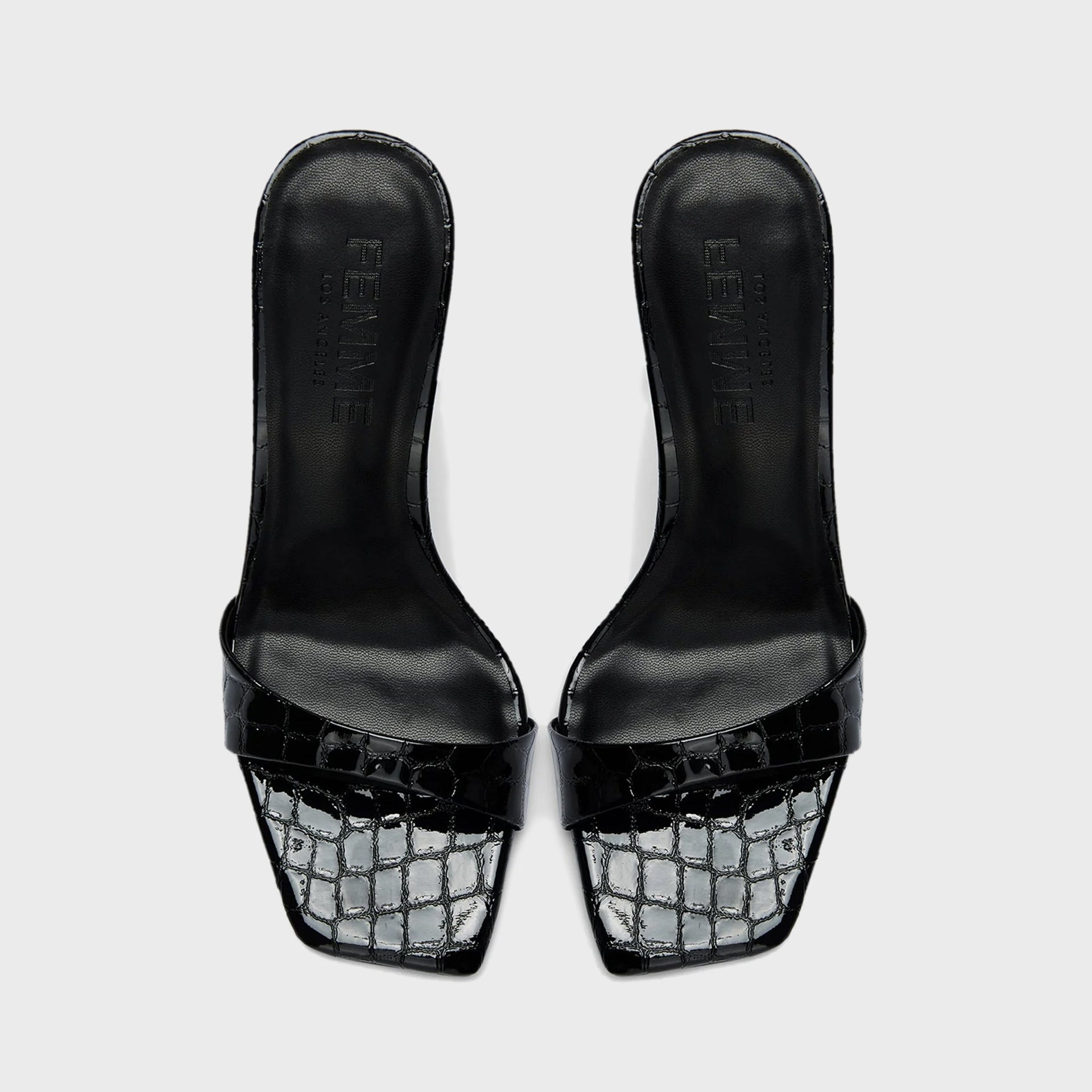 Femme LA Anine Slipper - Exotic Noir