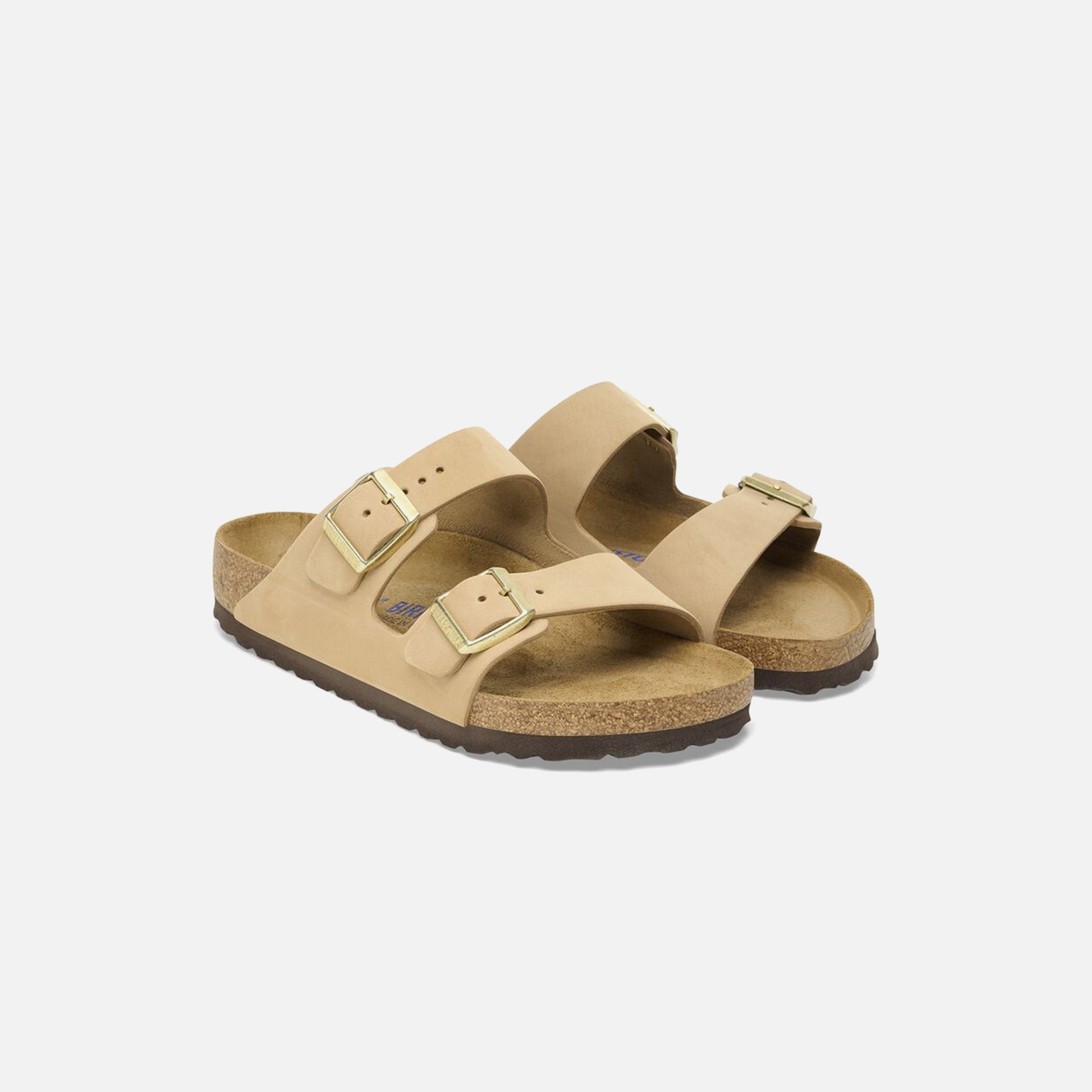 Birkenstock Arizona Soft Footbed Nubuck - Sandcastle