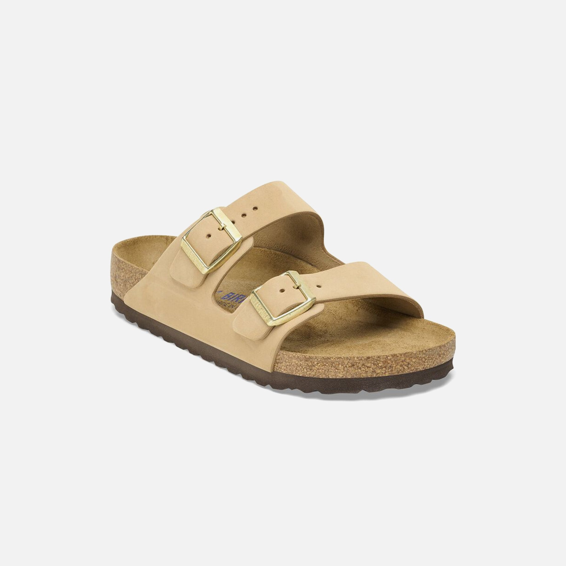 Birkenstock Arizona Soft Footbed Nubuck - Sandcastle