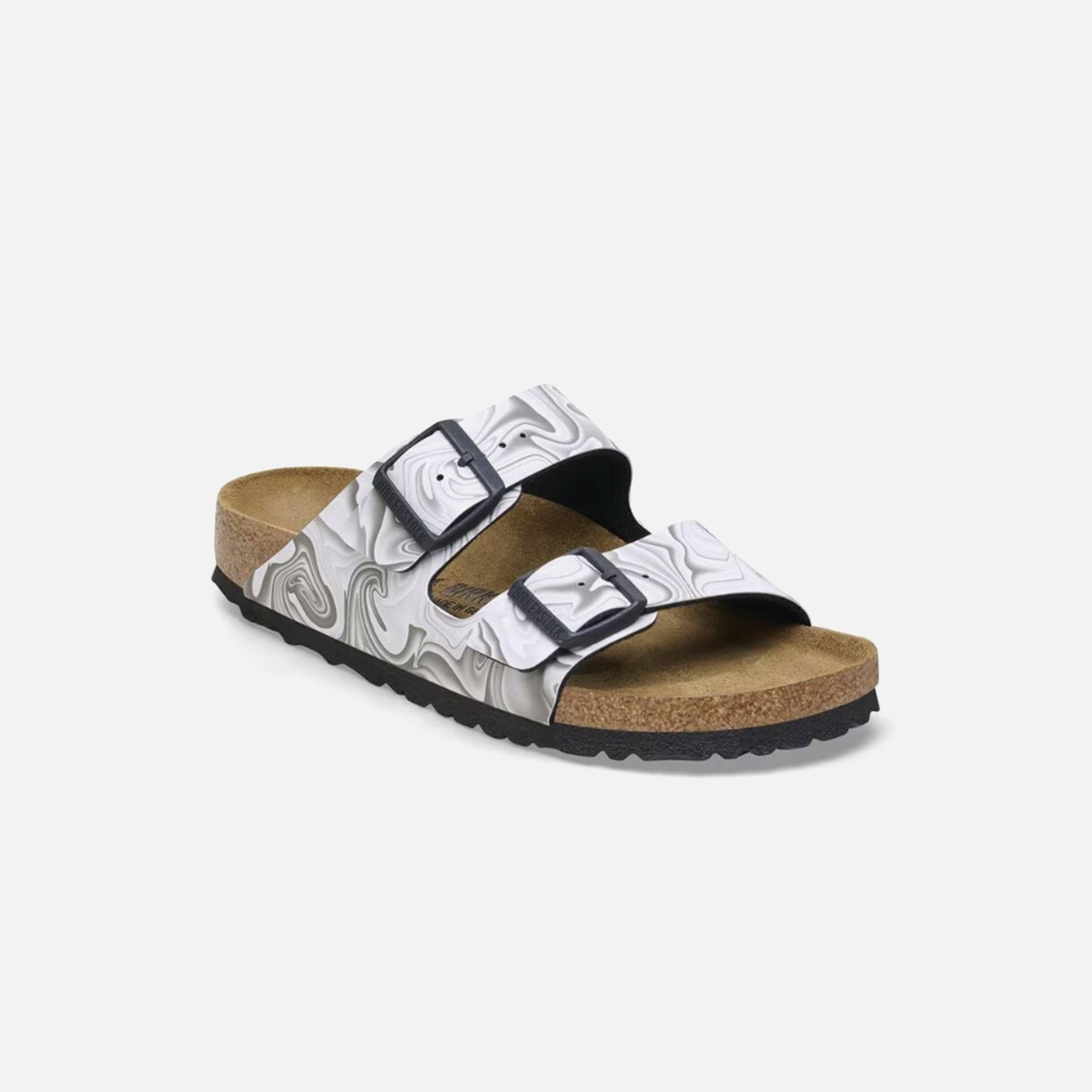 Birkenstock Arizona Birko-Flor - Marble / Black