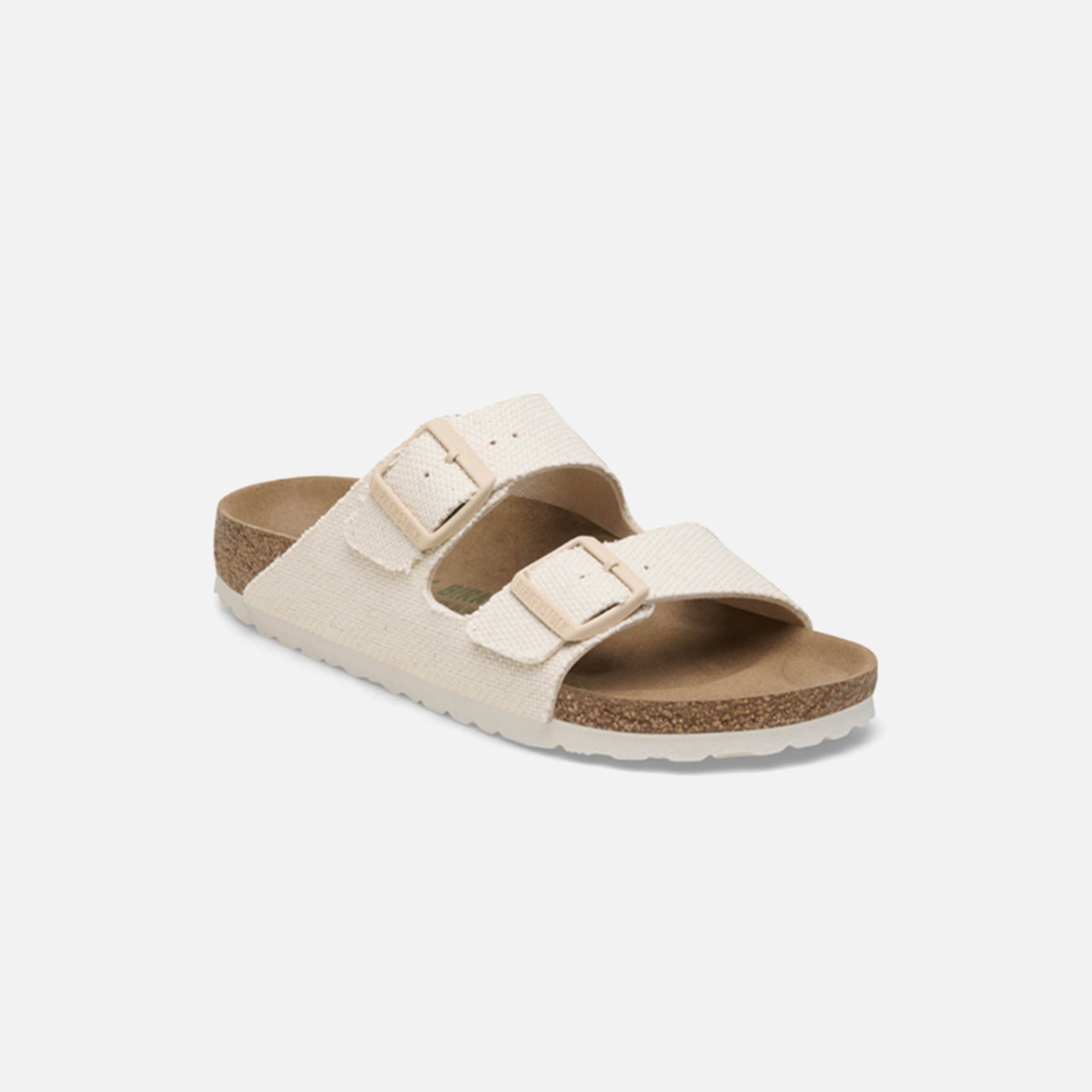 Birkenstock Arizona Vegan Canvas - Rough Eggshell