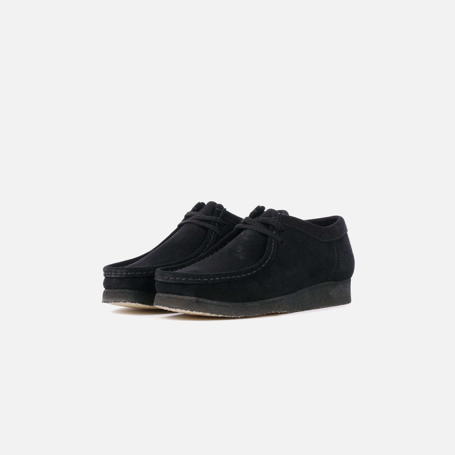 Clarks Wallabee - Black Suede