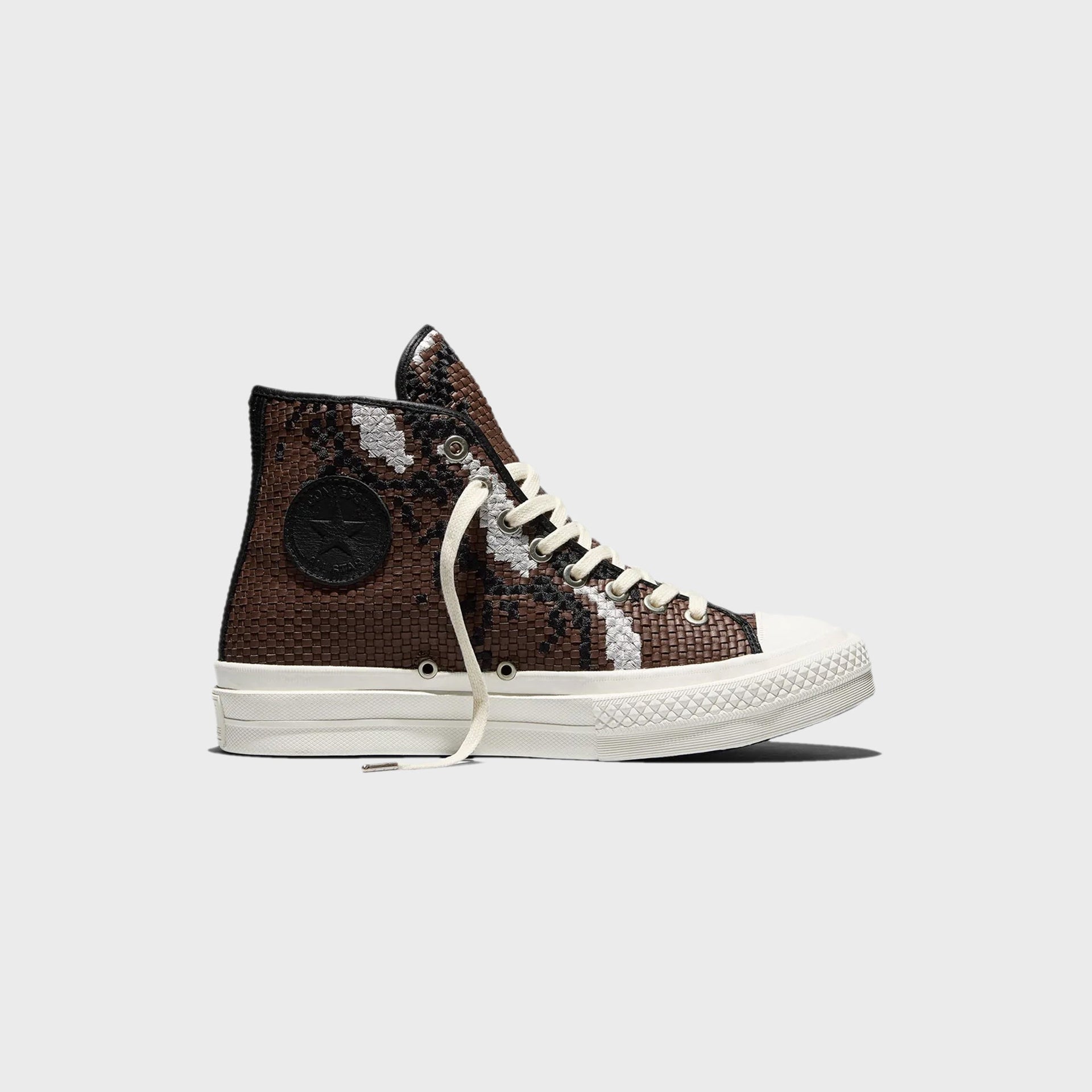 Converse First String Chuck Taylor All Star - Brown / Snow White / Black