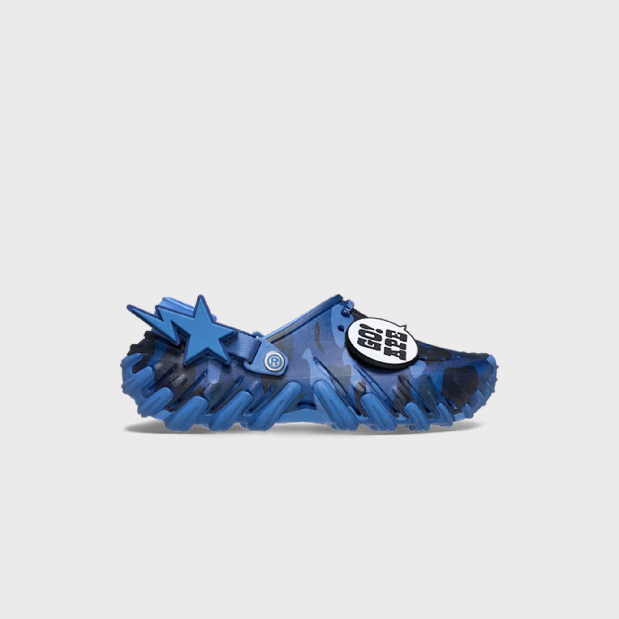 Crocs x BAPE Echo RO Clog - Powder Blue – Kith Crocs x BAPE Echo RO Clog - Powder Blue – Kith