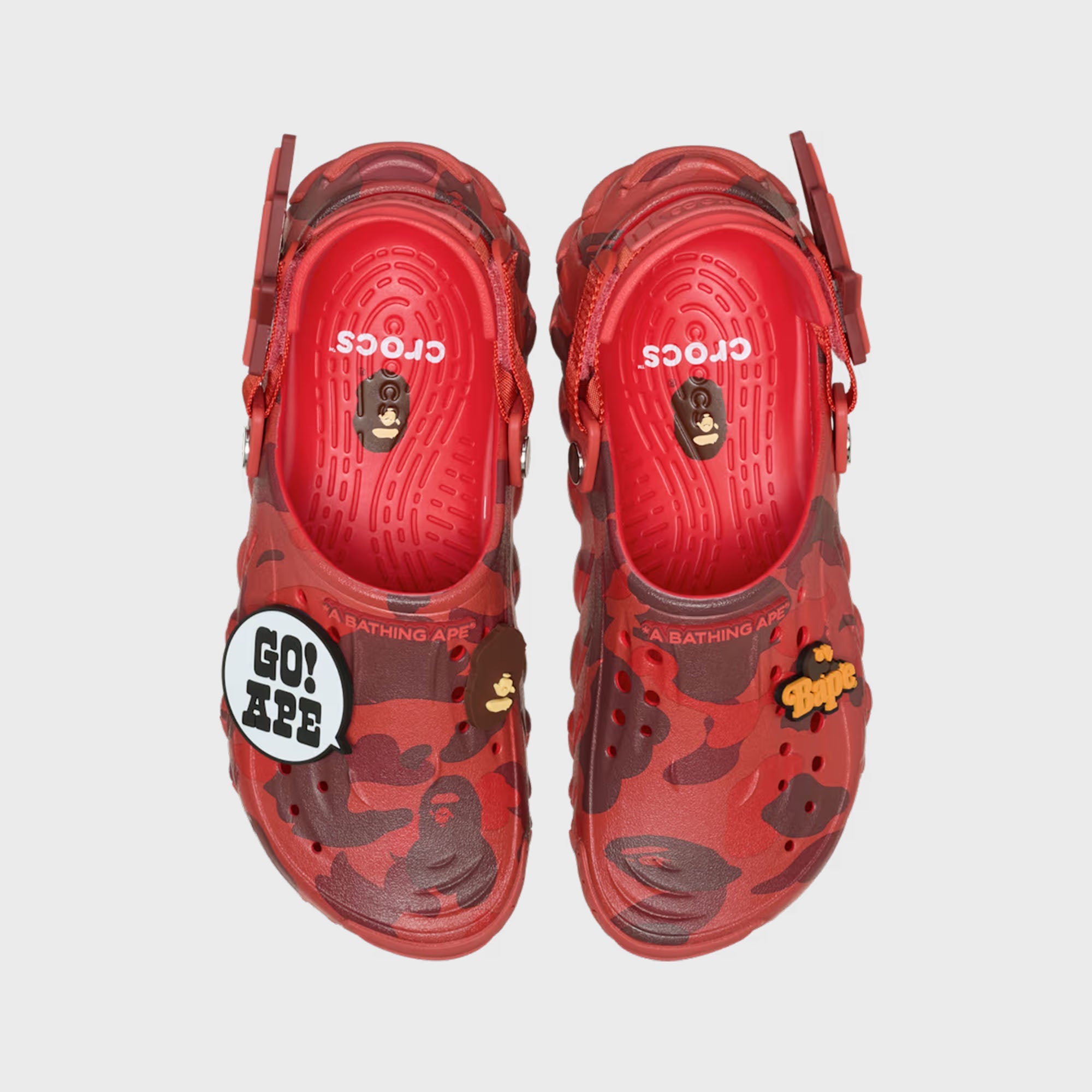 Crocs x BAPE Echo RO Clog - Flame – Kith