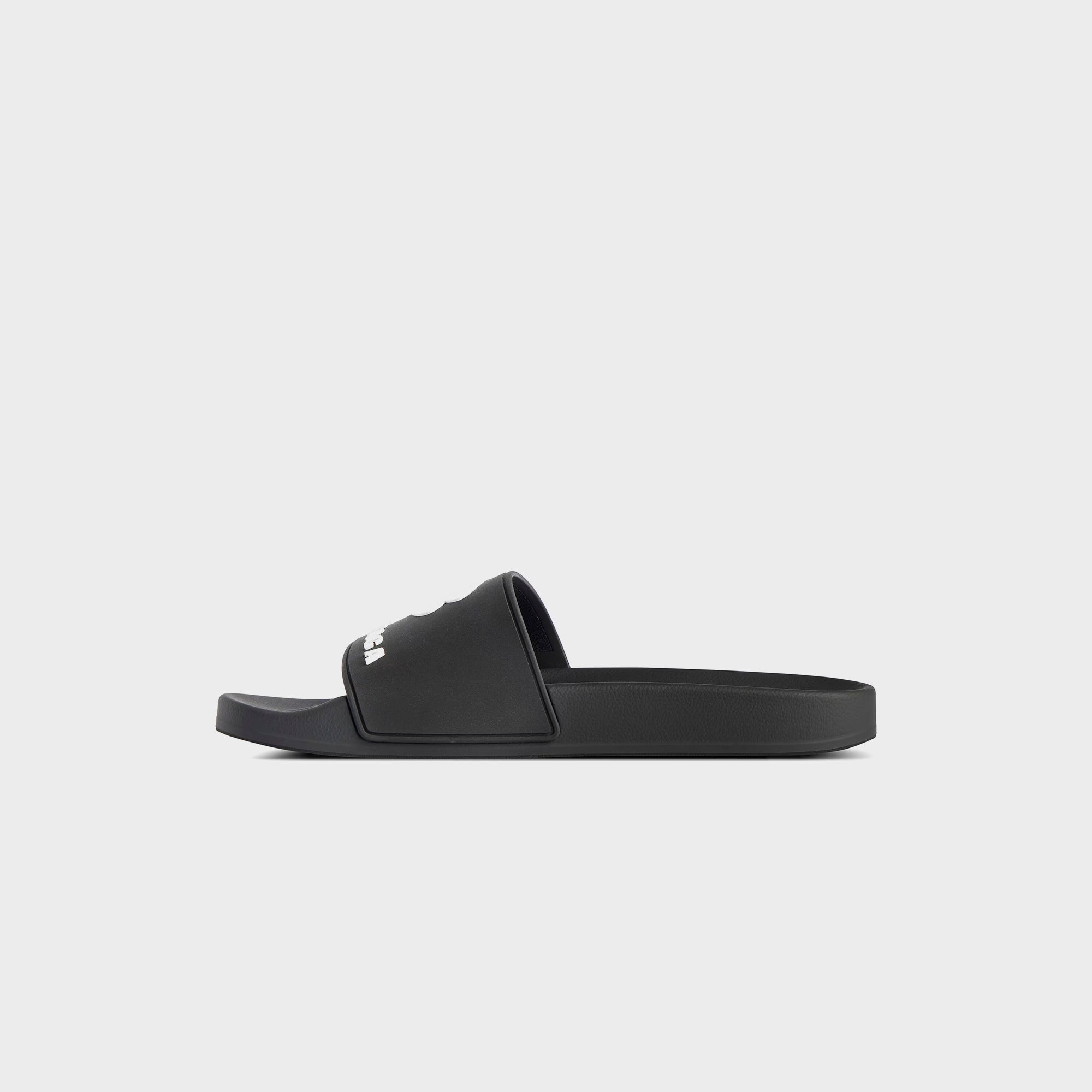 Balenciaga Pool Slide - Black / White – Kith