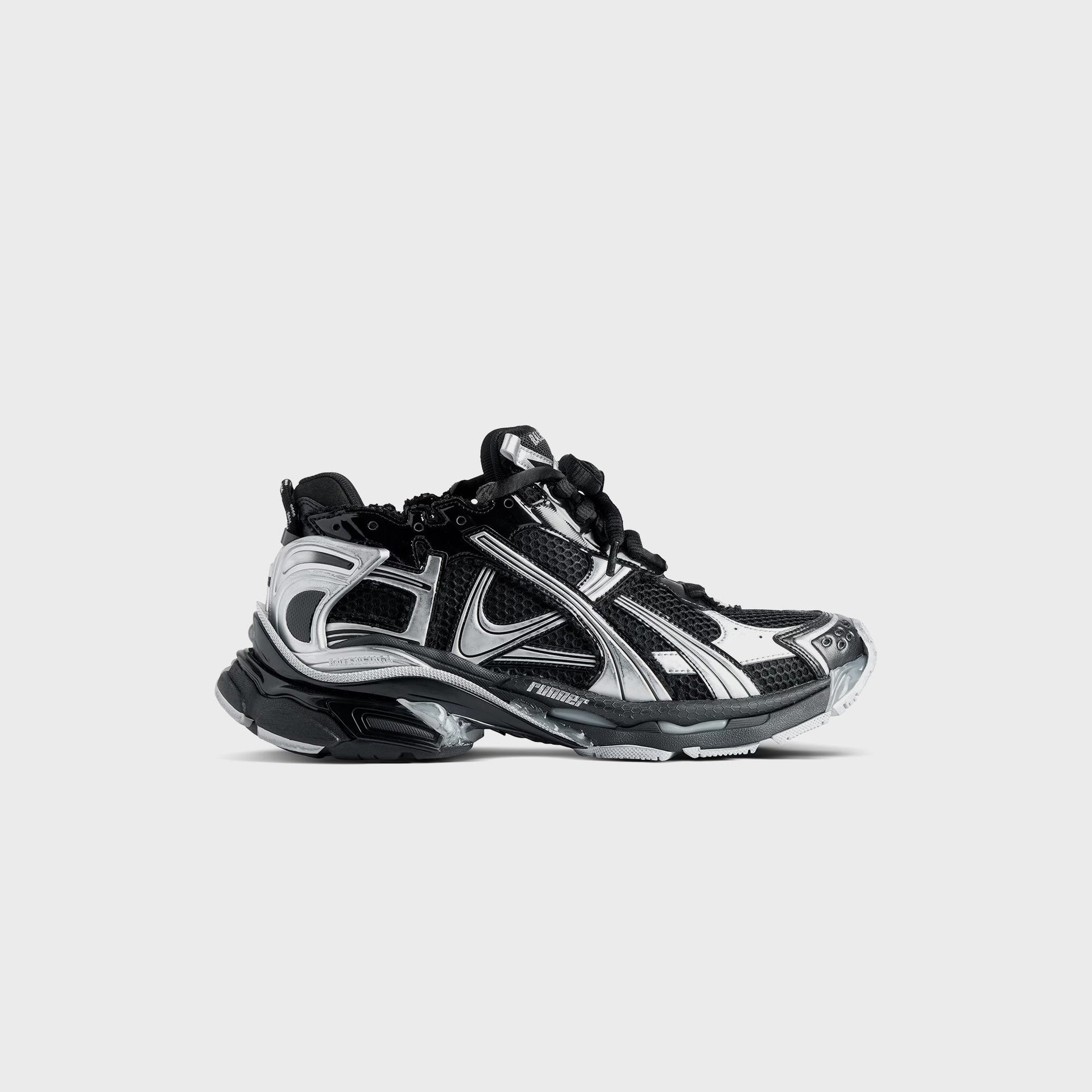 Balenciaga Runner - Black / Silver
