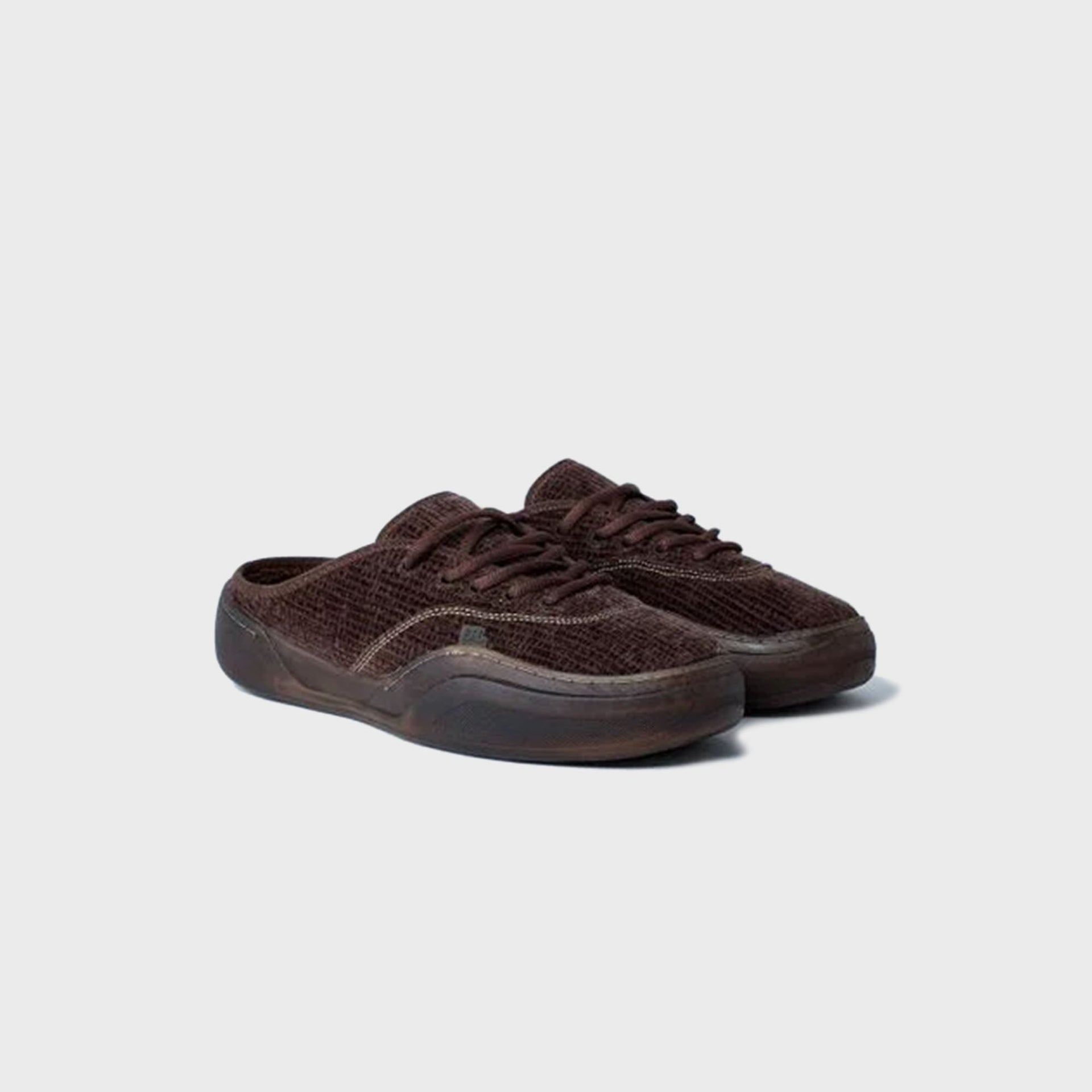 ERL Corduroy Camino Sneakers - Brown