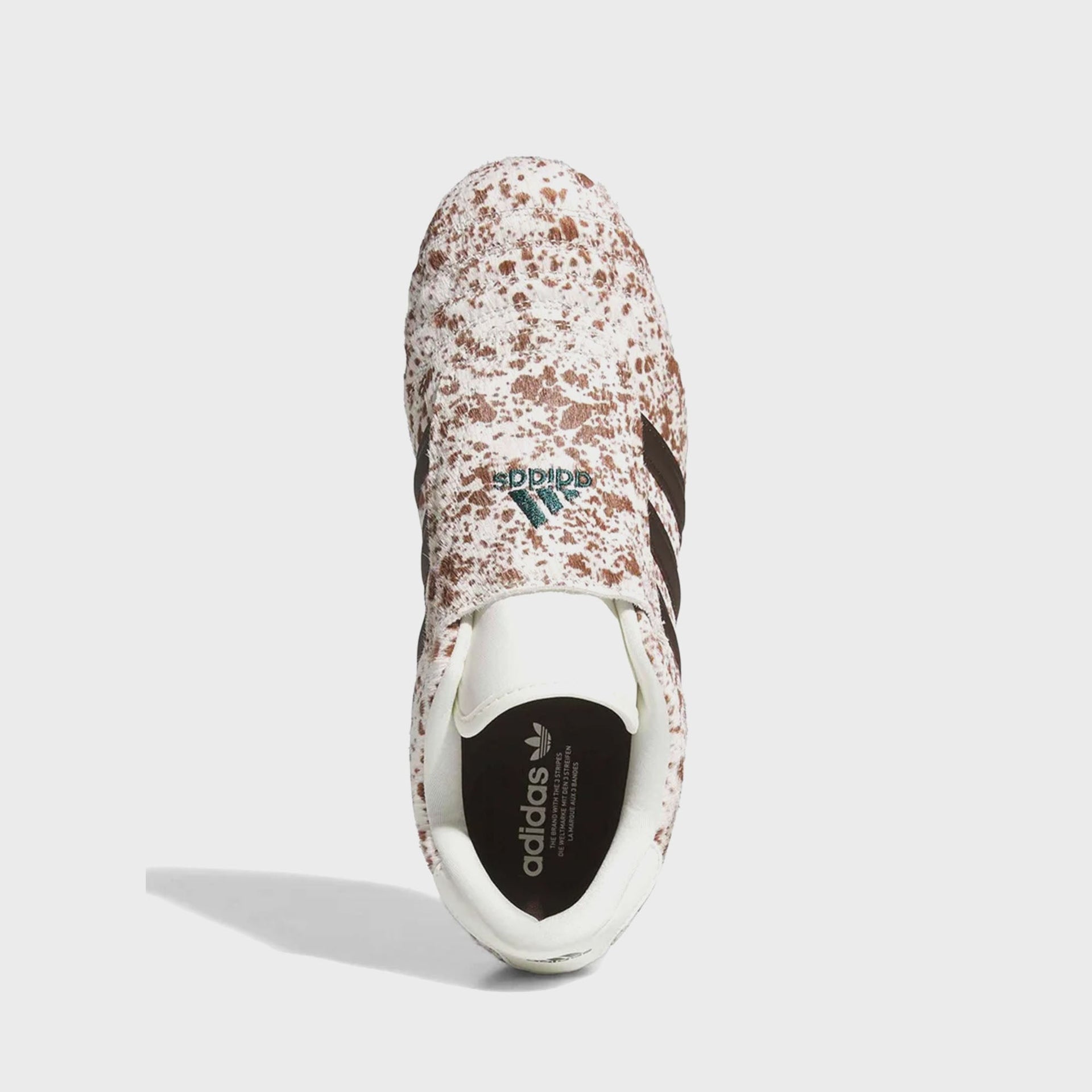 adidas WMNS Pony Print Taekwondo - Off White / Dark Brown / Gum