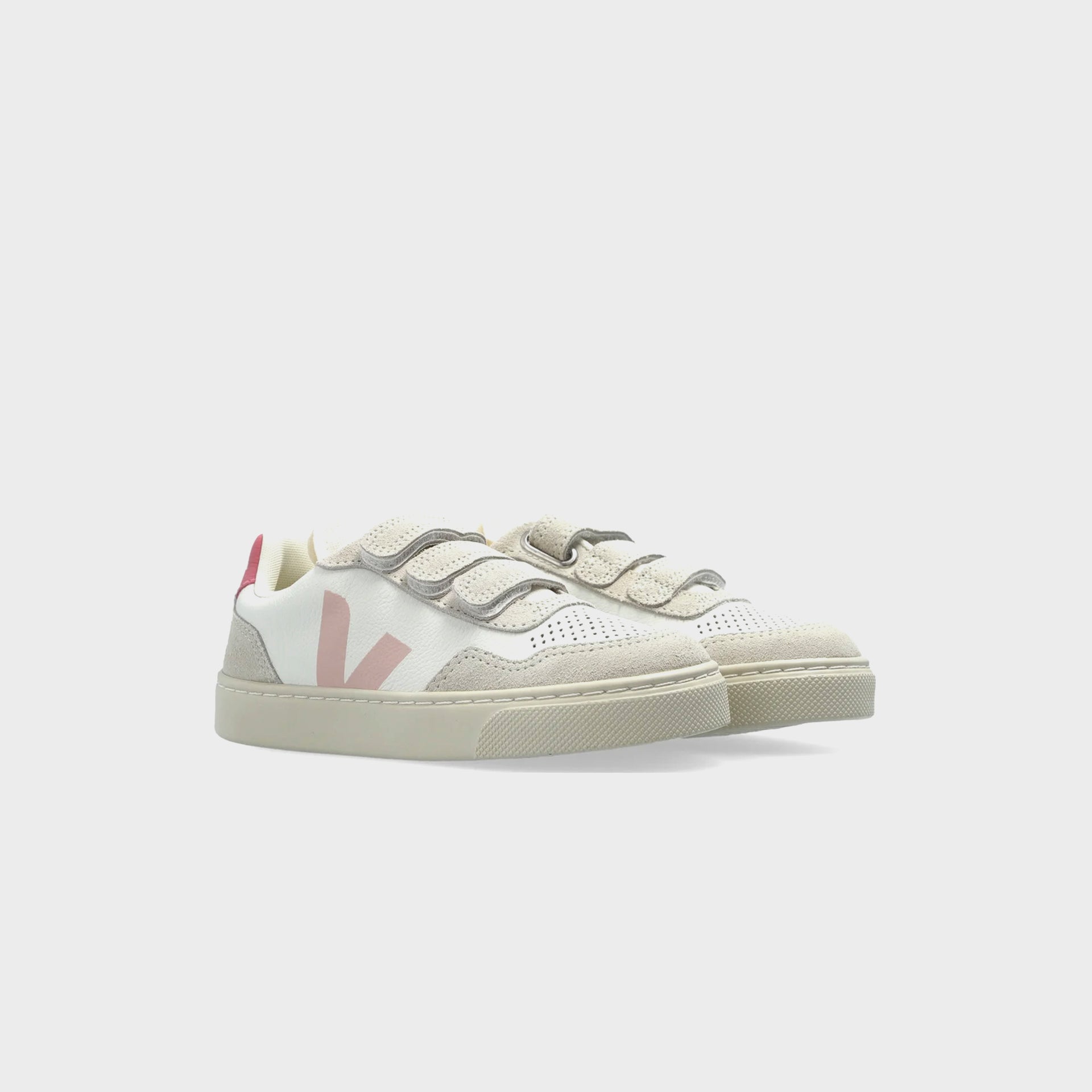 Veja Kids Small V-90 - Extra White / Petale