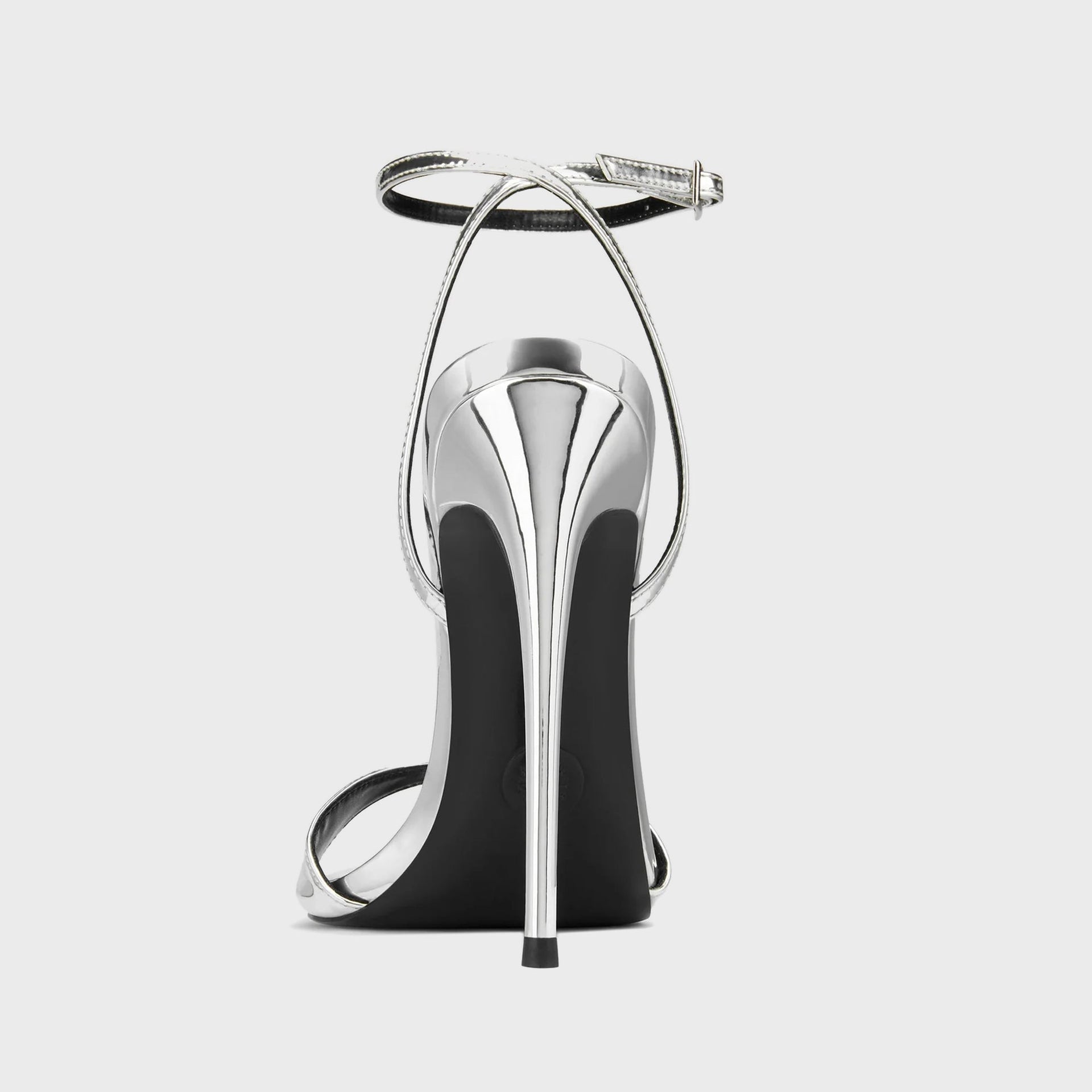 Femme LA GG Sandal - Mirrored Silver