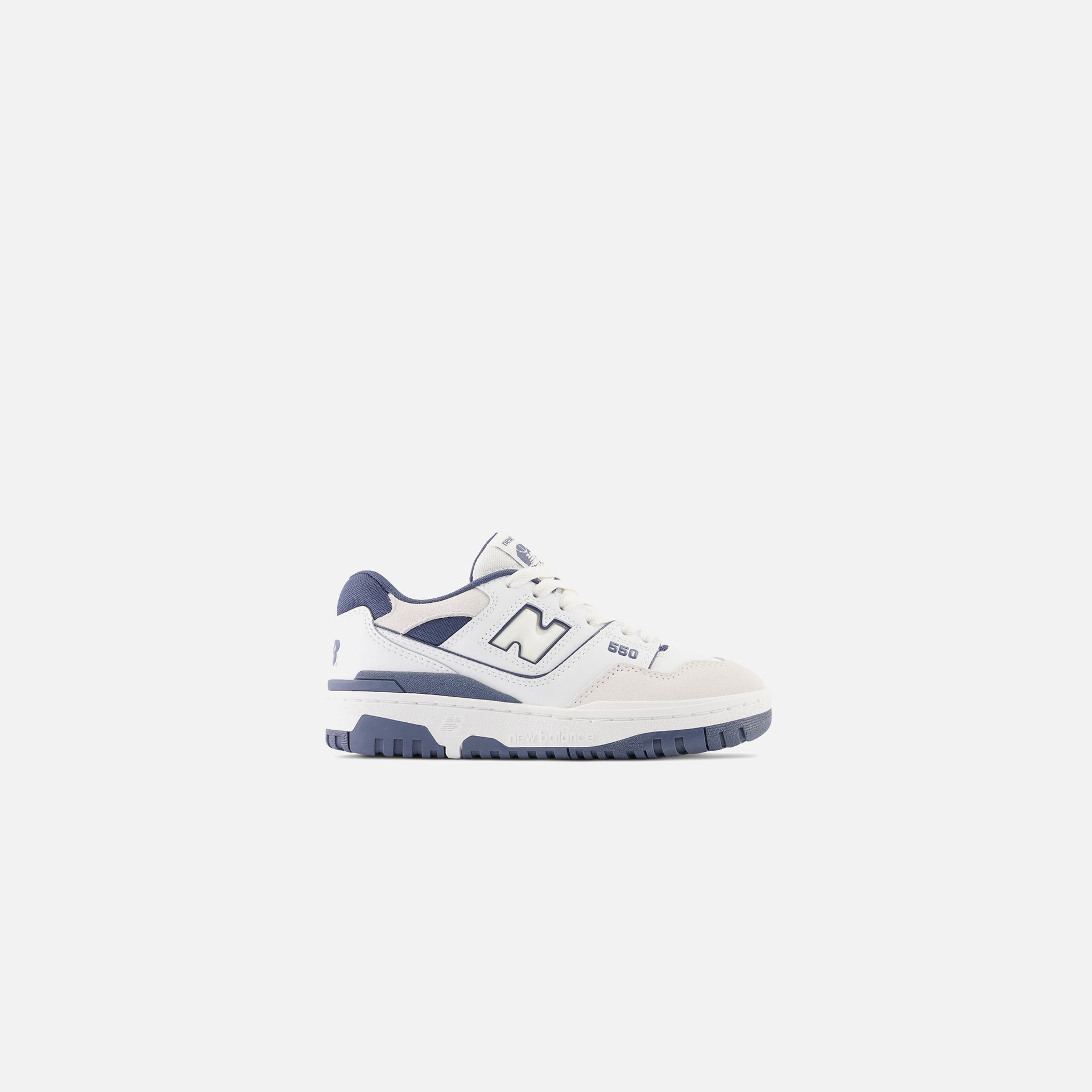 New Balance Grade School 550 - White / Vintage Indigo