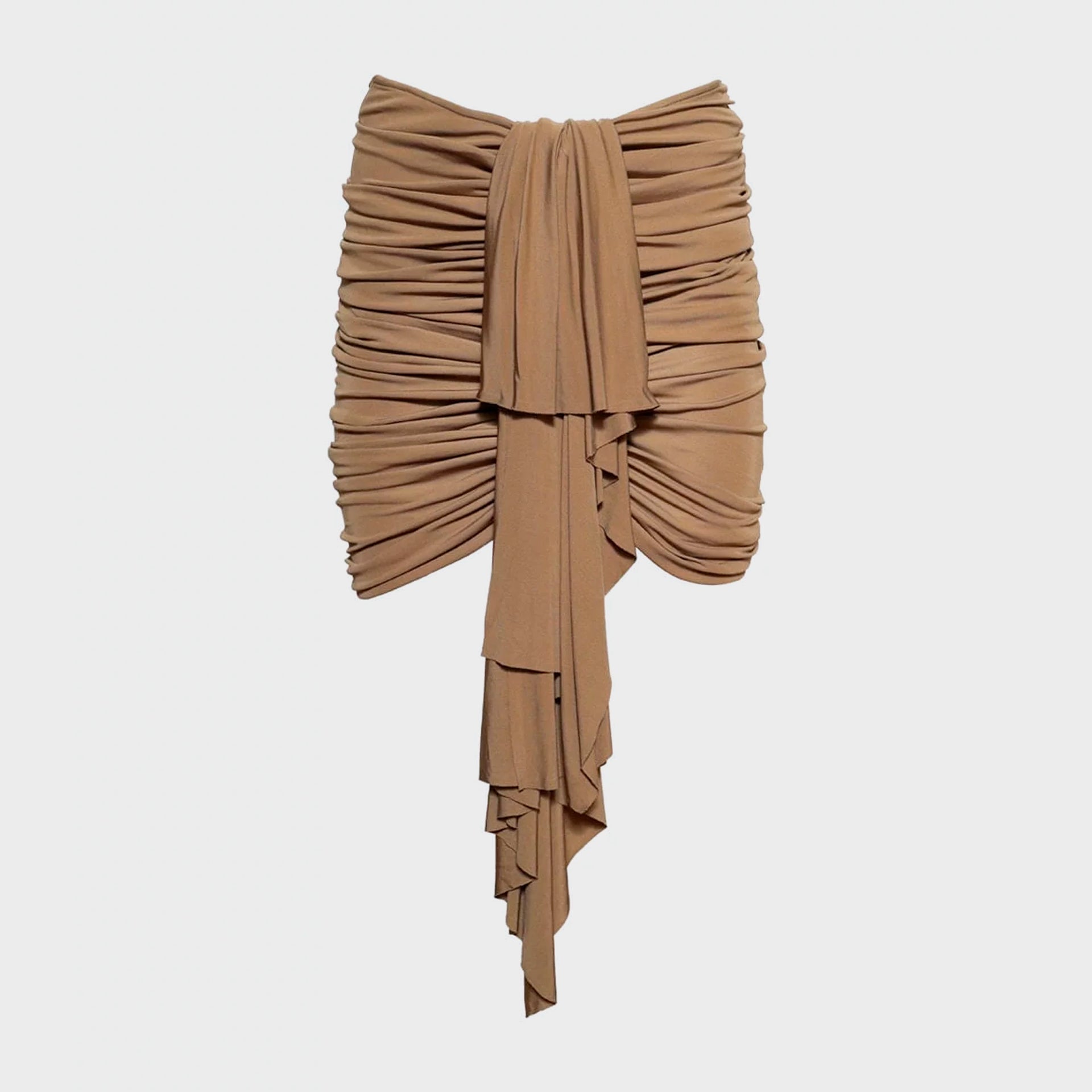 Christopher Esber Vivenda Drape Mini Skirt - Eucalypt