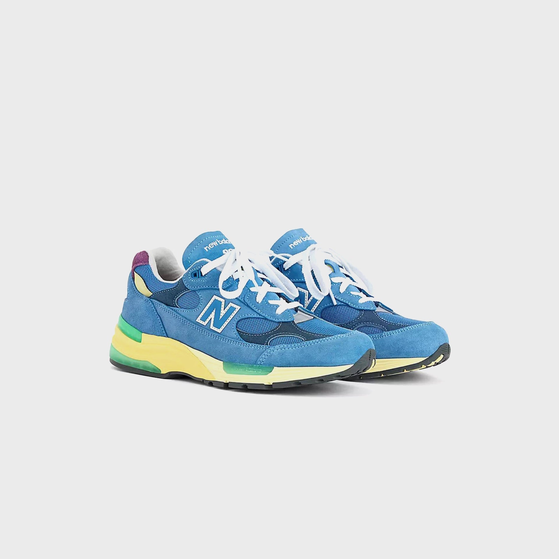 New Balance Made In USA 992 - Sea Stone / Green Apple / Maize