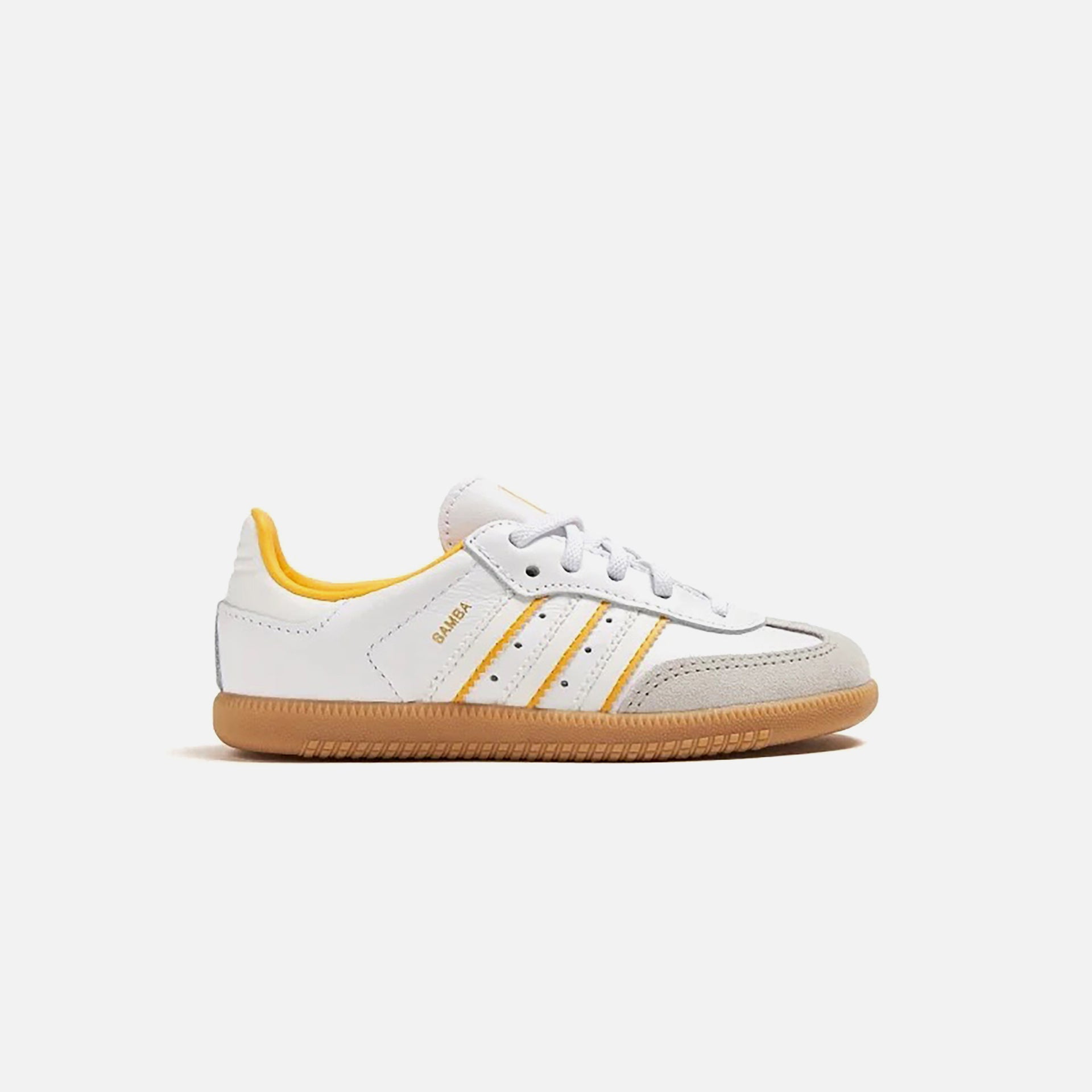 adidas TD Samba OG - White / Crystal White / Crew Yellow