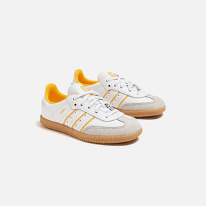 adidas TD Samba OG - White / Crystal White / Crew Yellow